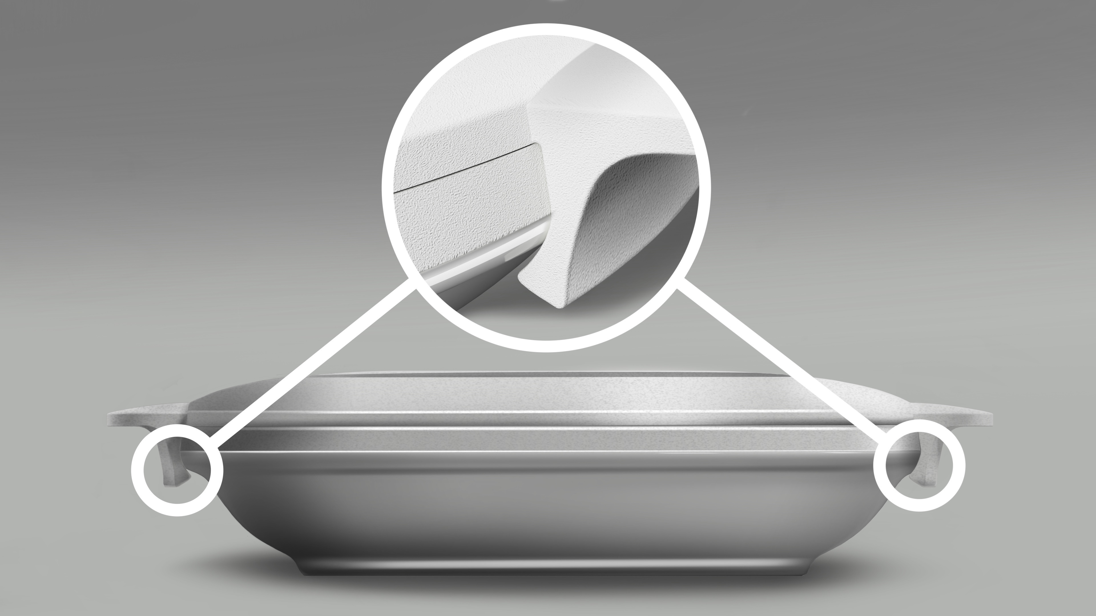 4. Einrasten der flexiblen Verschlusshaken