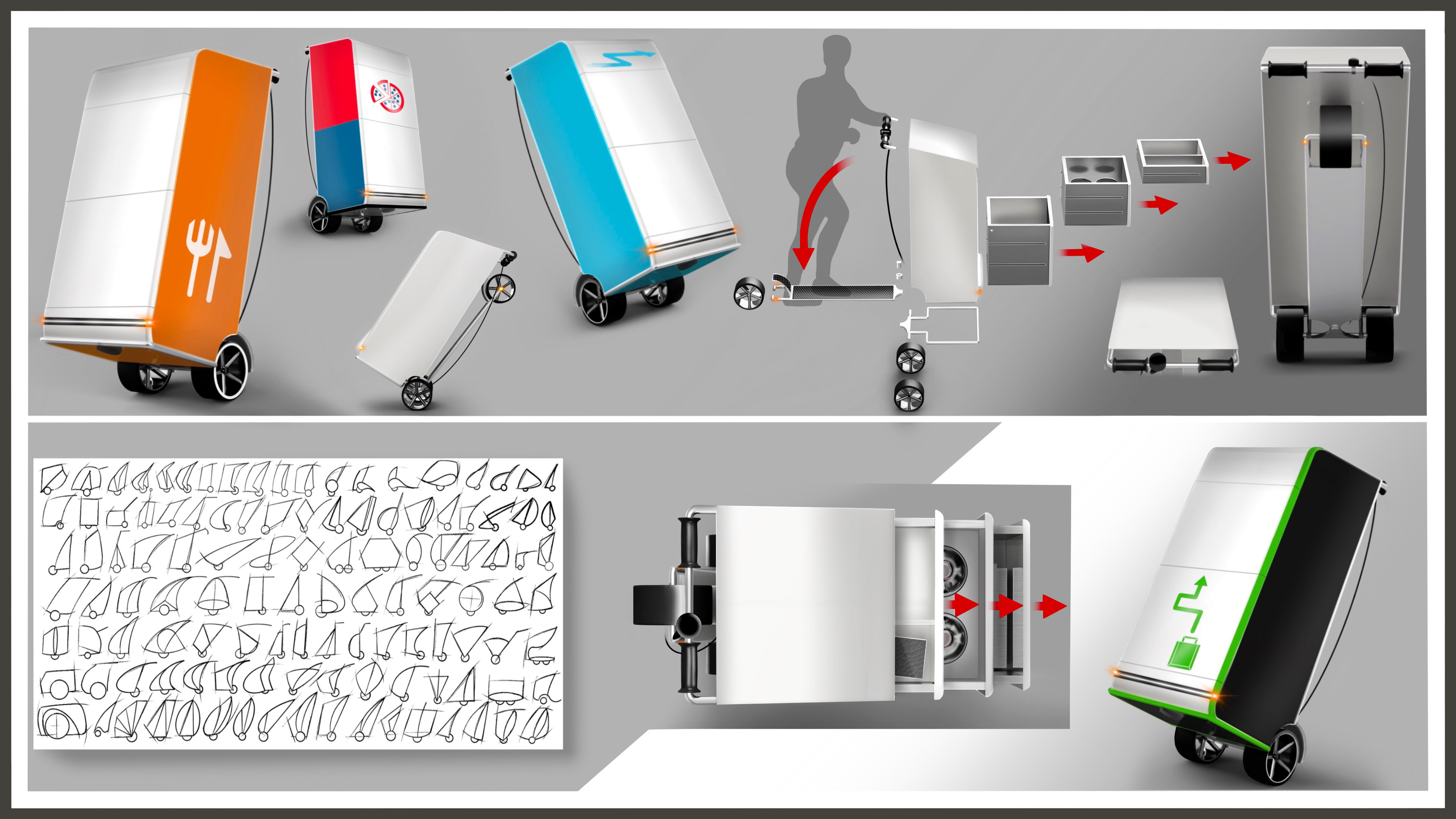 Mobilitätskonzept für Lieferdienste (4. Semester BA)