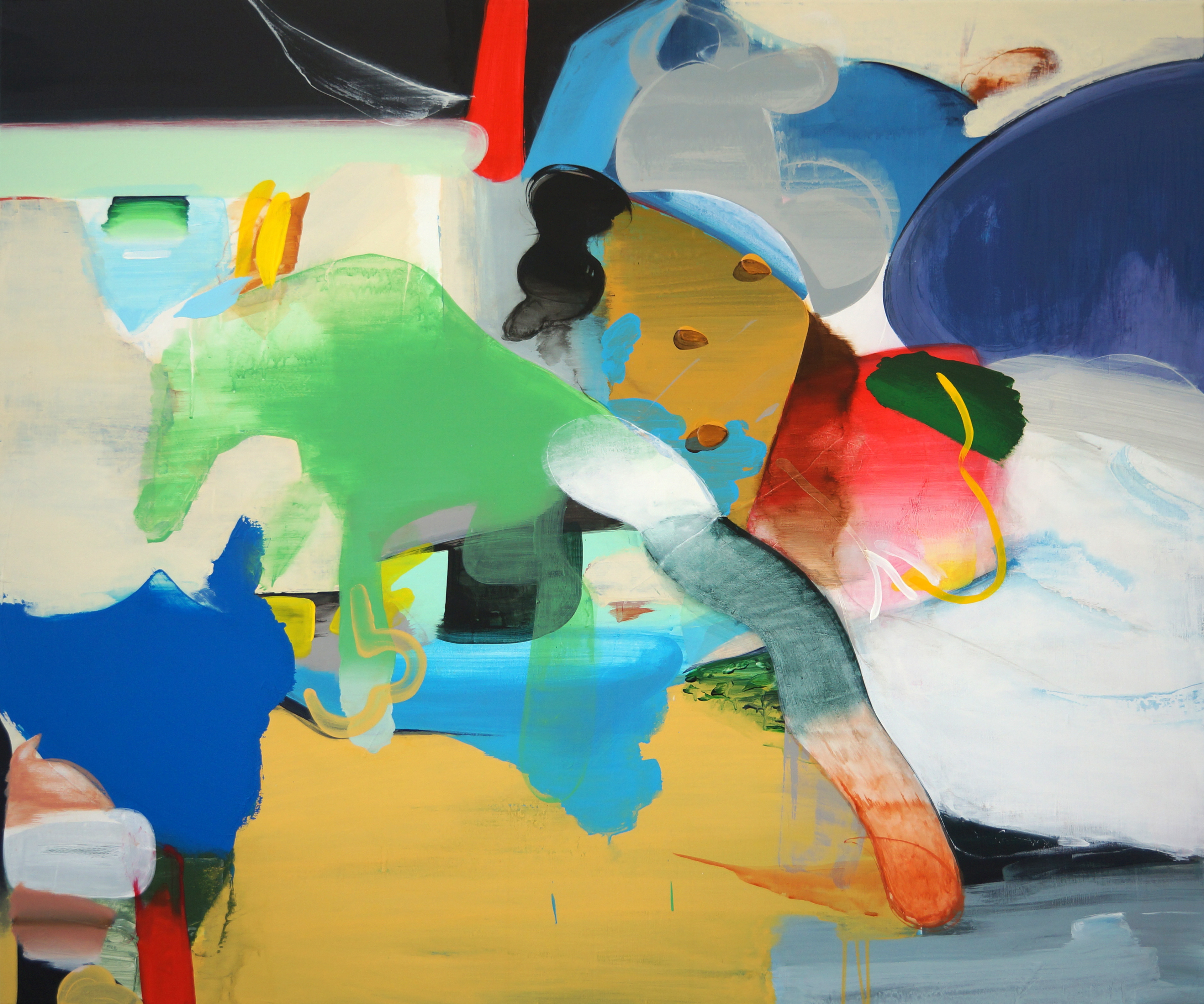 Mika is alive, 2020. Acrylic on canvas, 100 x 120 cm