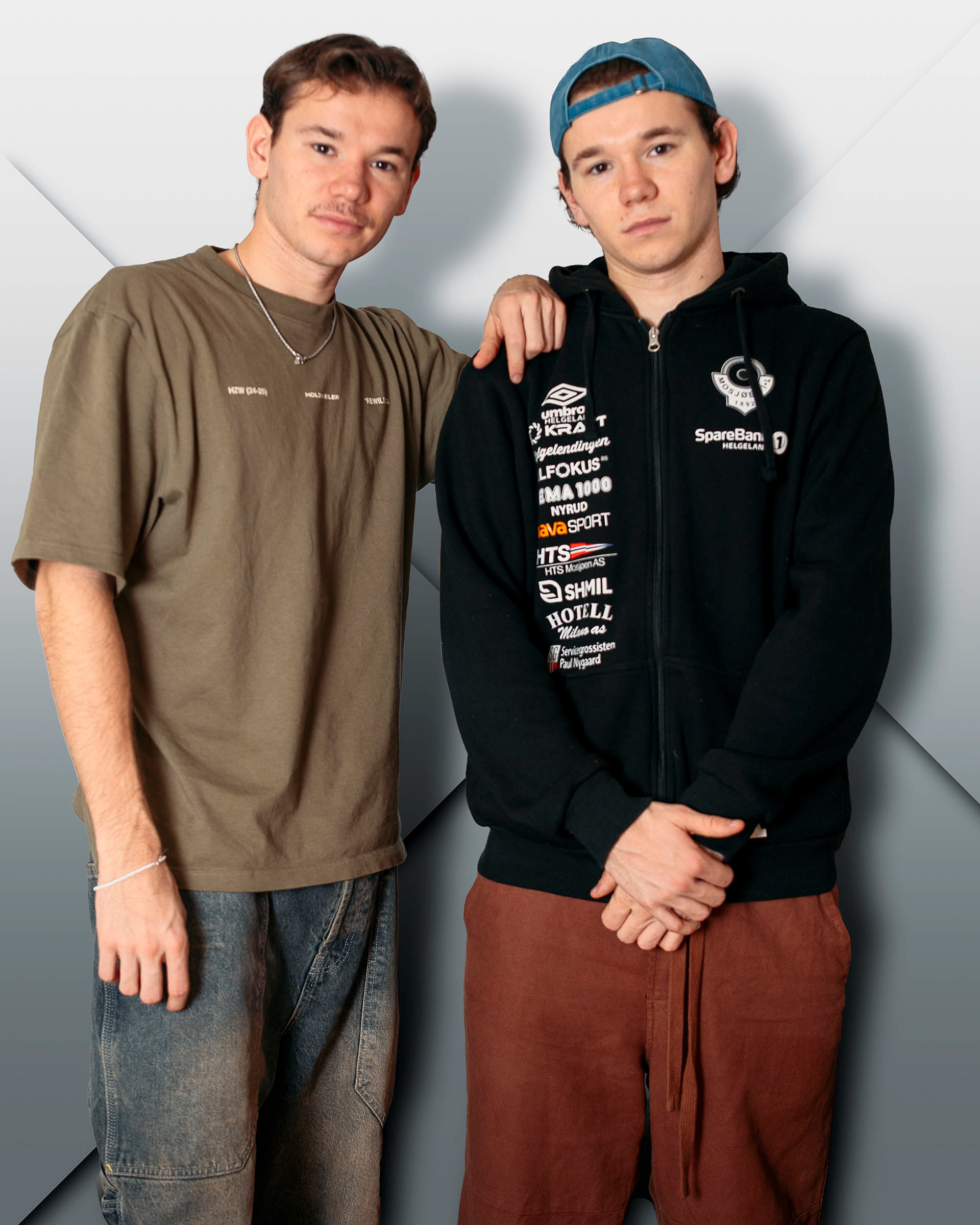 Portrett av Marcus og Martinus