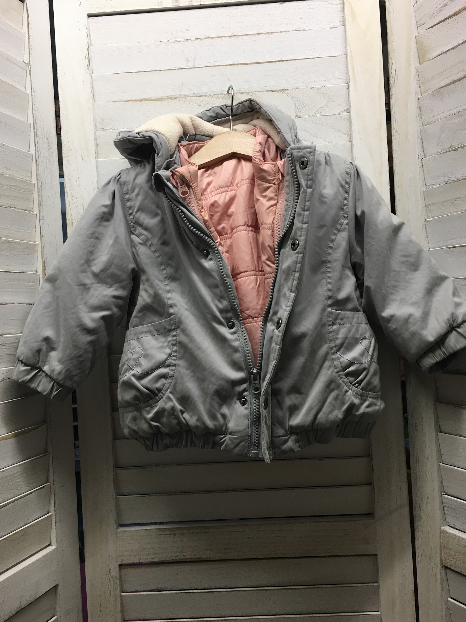 Winterjacke (mit Gilet) Gr.86 Fr. 9.50