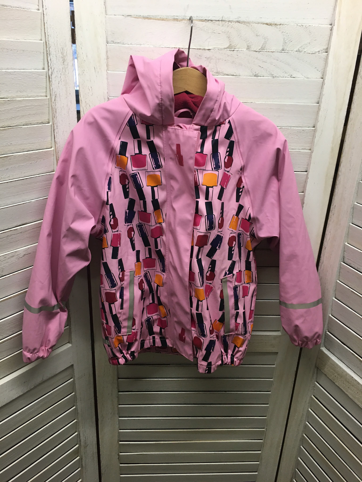 Regenjacke gefüttert Gr.110/116