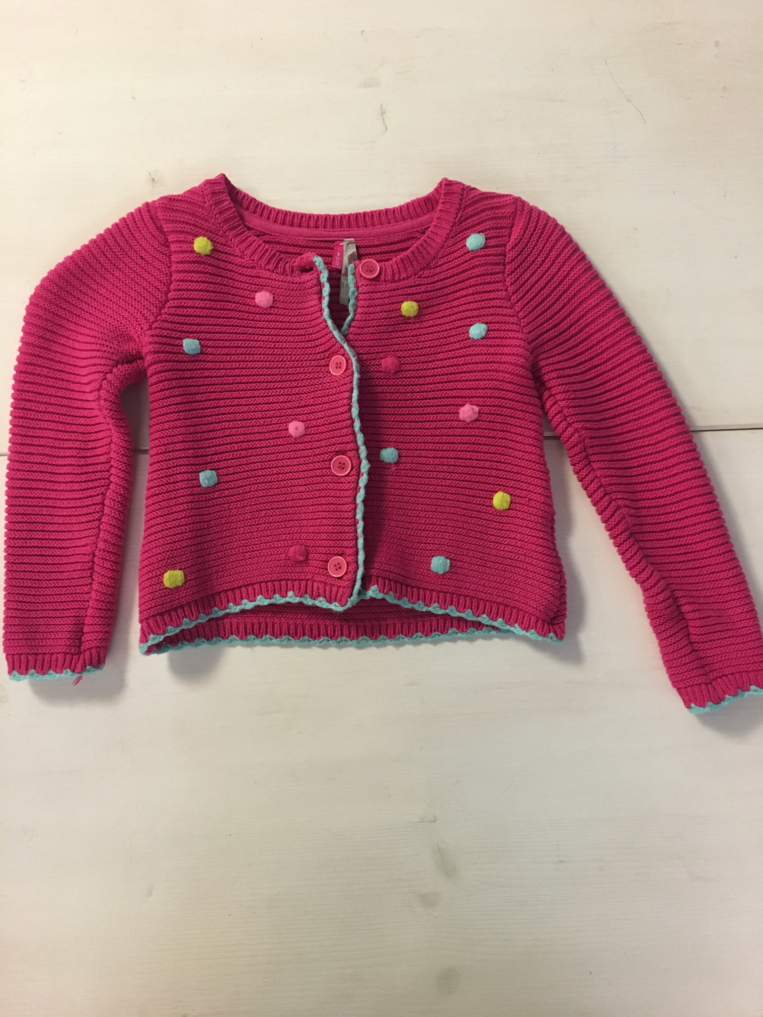 Strickjäckli Gr.98 Fr.6.-