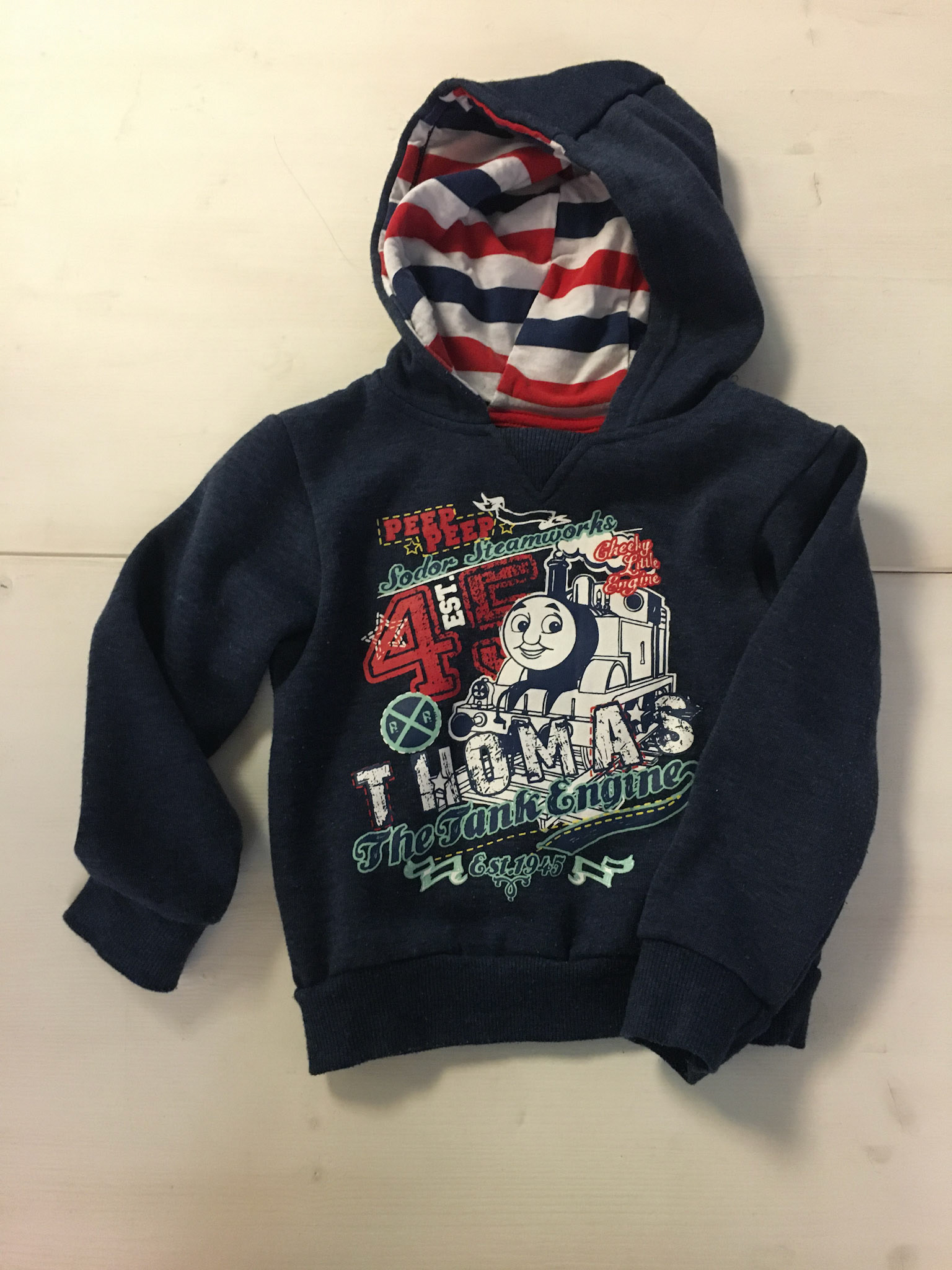 Kapuzenpulli Gr.98/104 Fr.2.50