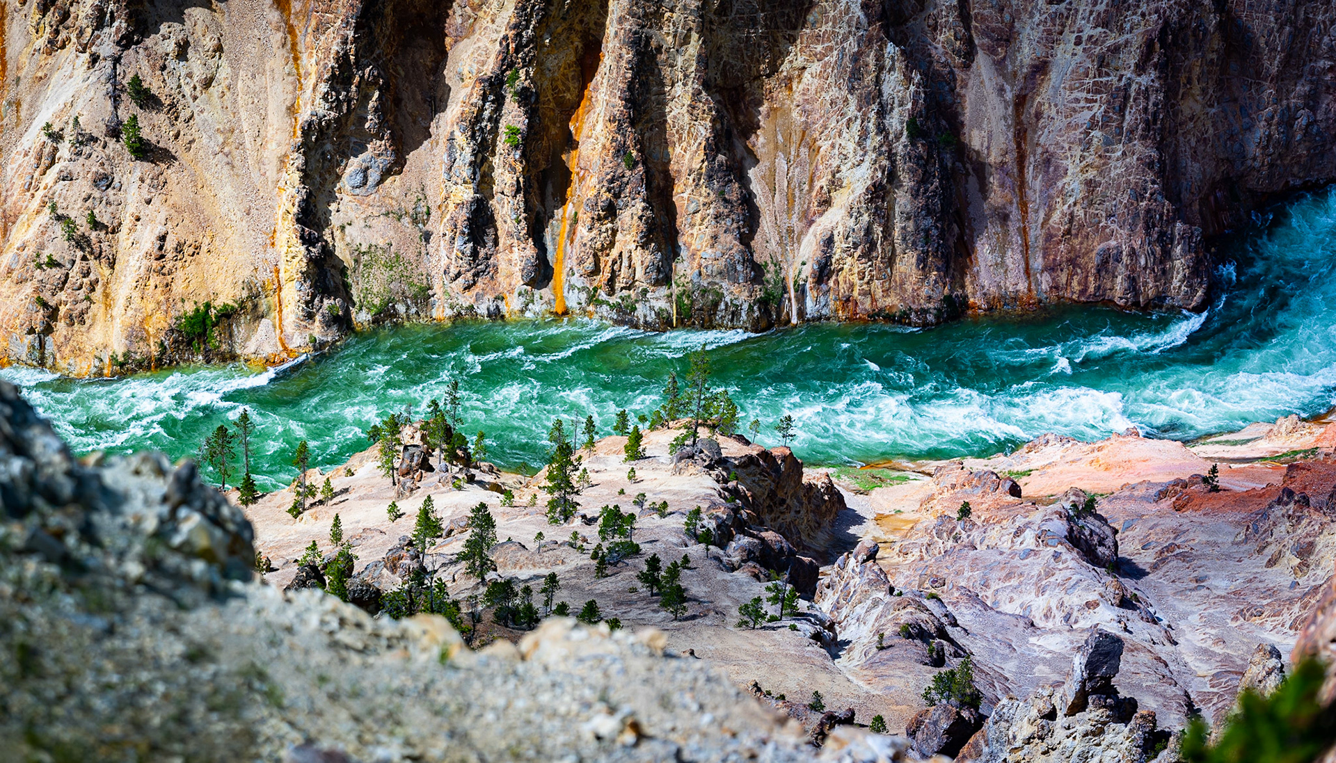 Yellowstone Canyon View