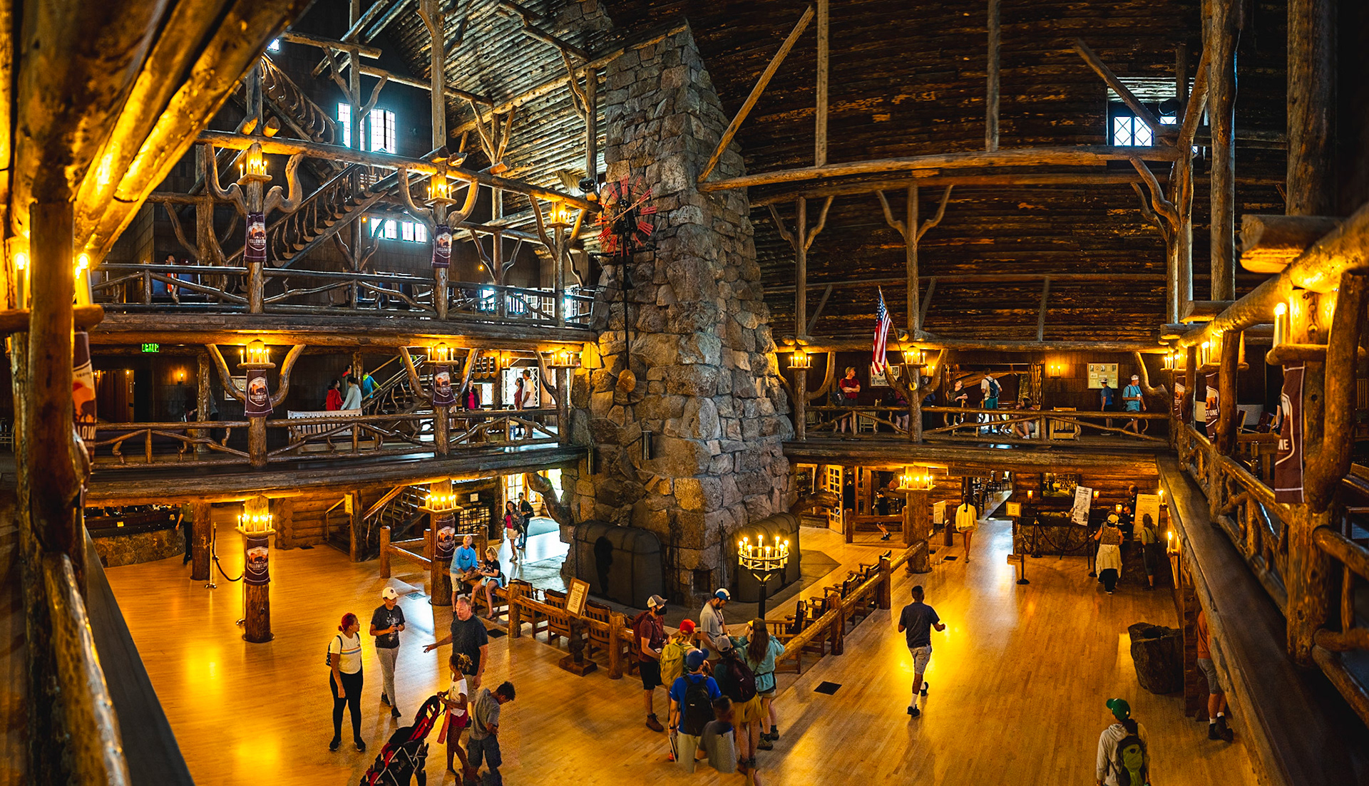 Old Faithful Lodge Interior