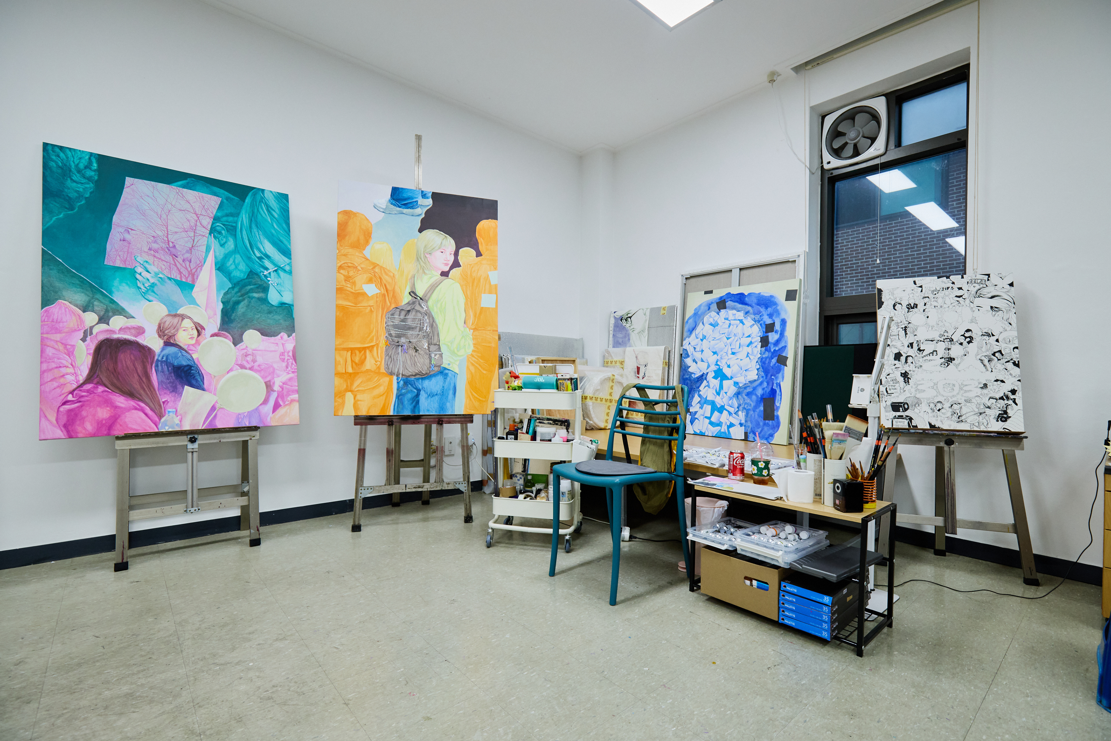 2025 Platform Open Studio Installation, Incheon Art Platform, 2025 ⓒ뵈르 스튜디오