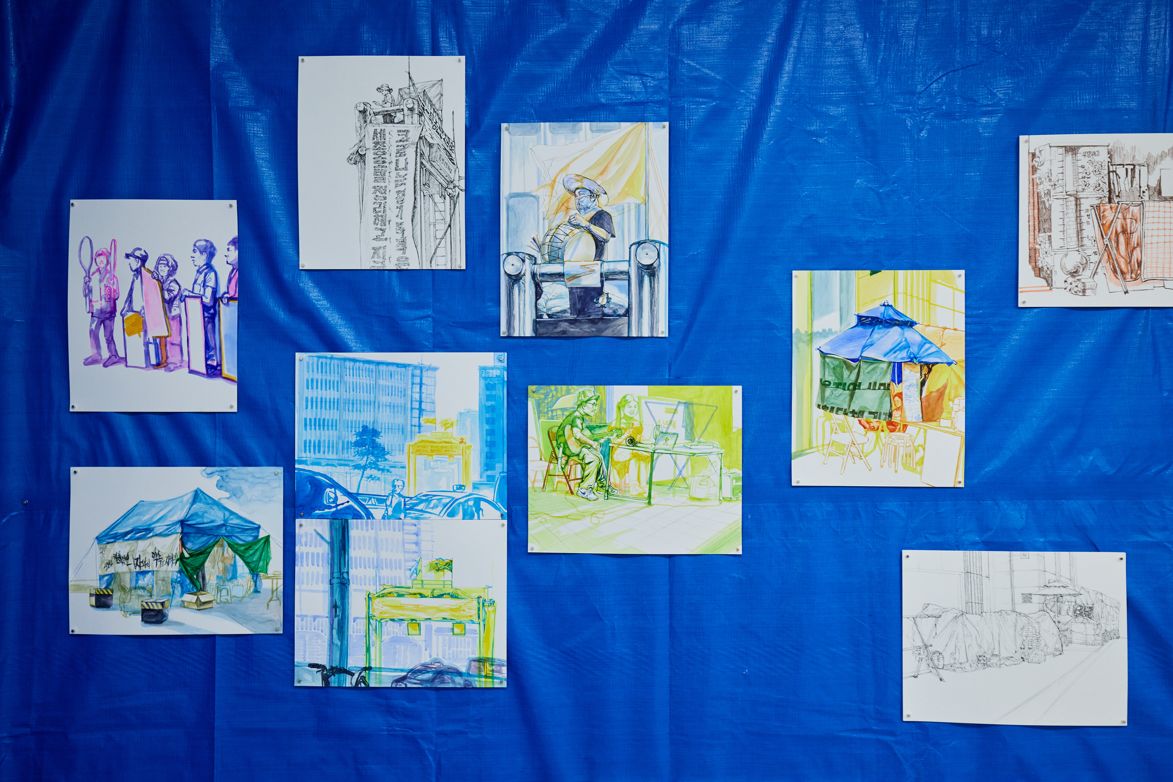 2025 Platform Open Studio Installation, Incheon Art Platform, 2025 ⓒ뵈르 스튜디오