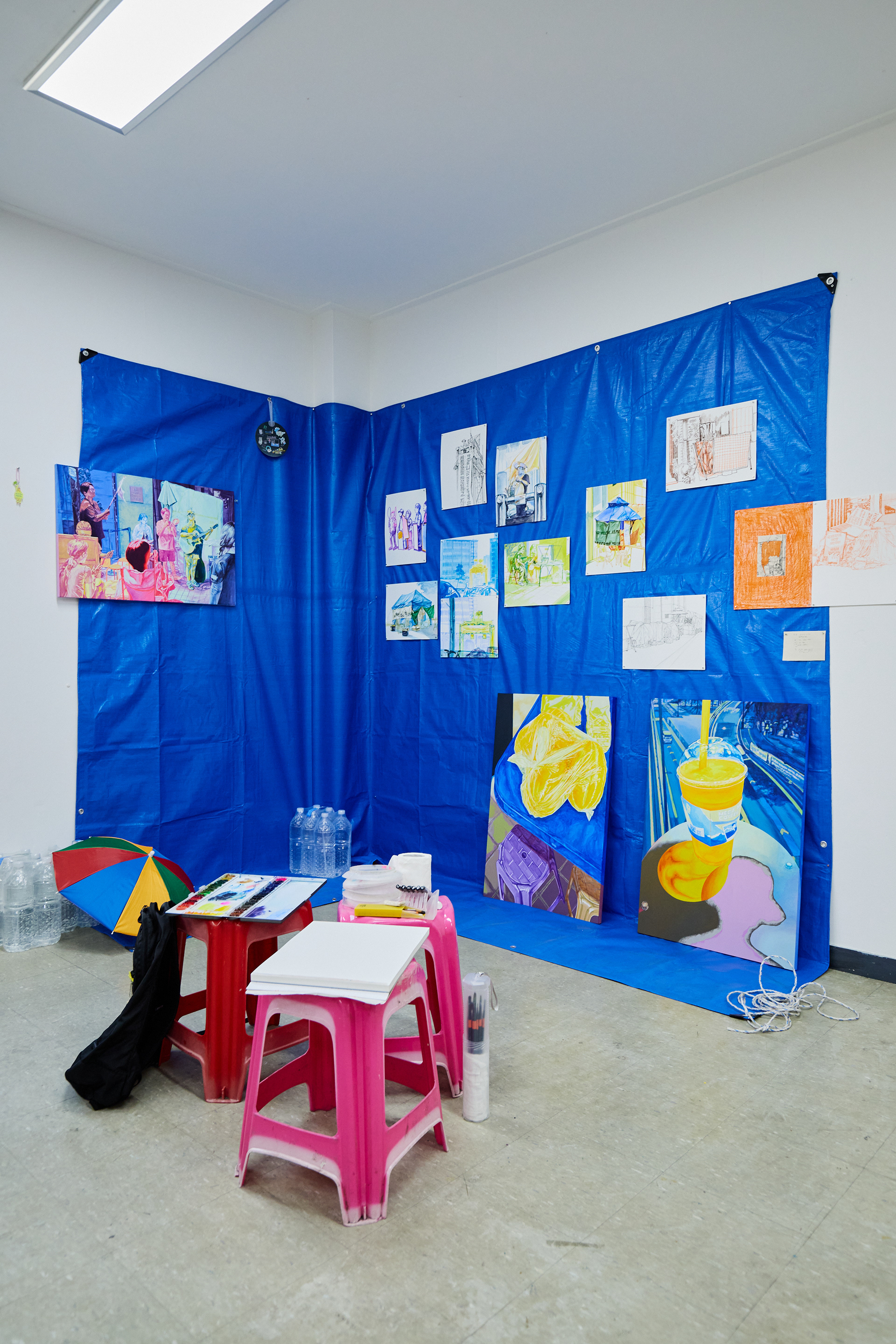 2025 Platform Open Studio Installation, Incheon Art Platform, 2025 ⓒ뵈르 스튜디오