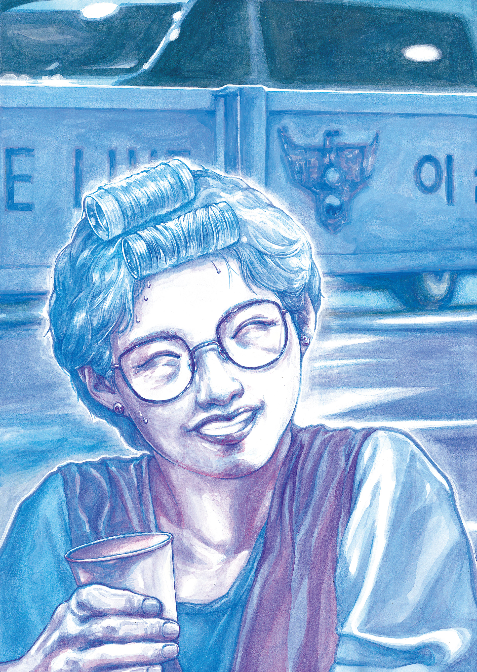 《캐노피에 매달린 말들》 한겨레출판 ⓒ치명타