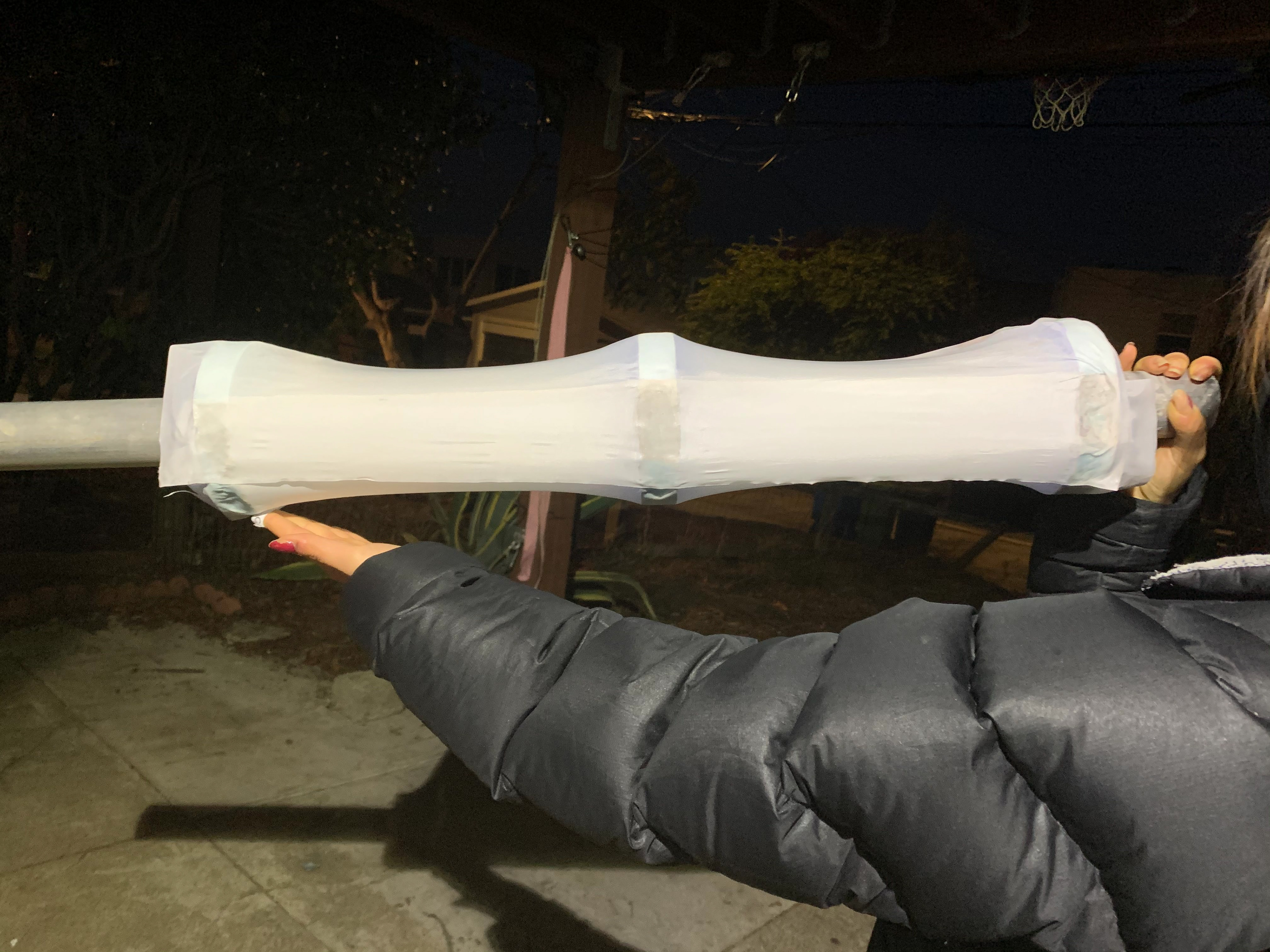 Wing covering prototype