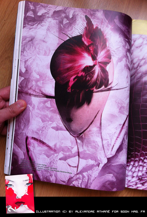 Soon Mag Fashion illustration, UK