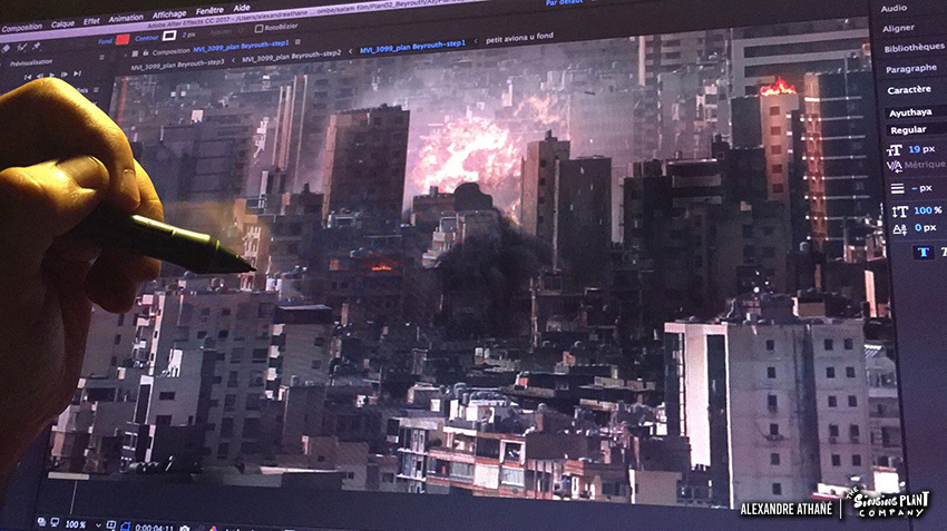 VFX/Matte painting in the works