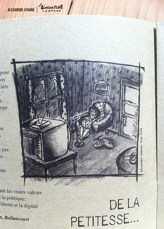 Magazine illustration, Fr