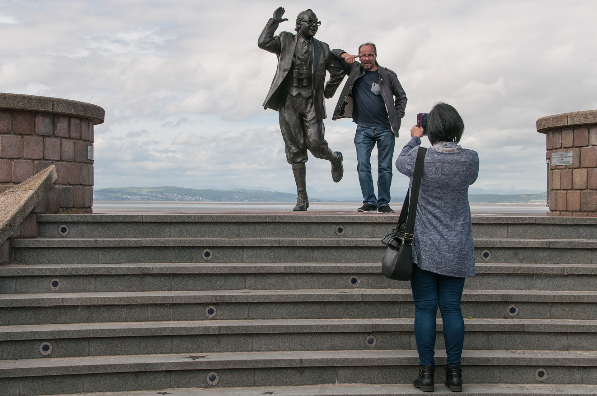 Posers at Morecambe Bay