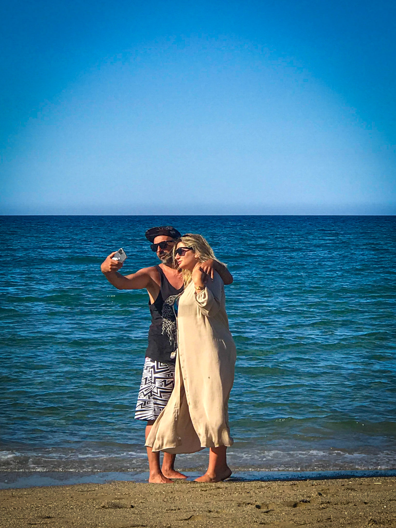 Posers on Kalyves Beach, Crete