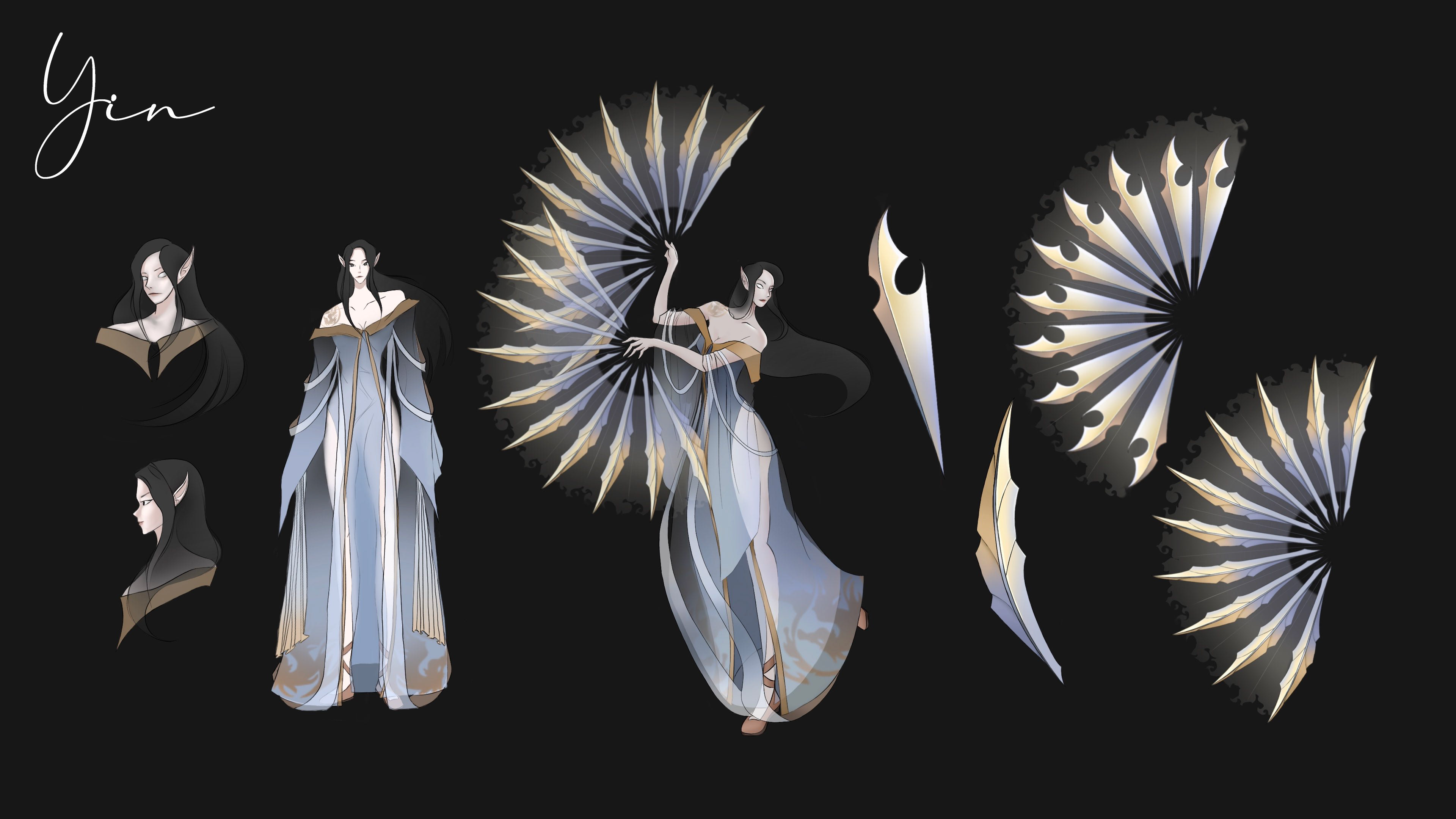 Yin Concept Design (Darkmode)
