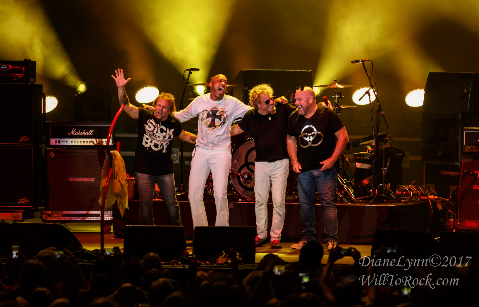 Sammy, Michael, Vic & Jason Bonham