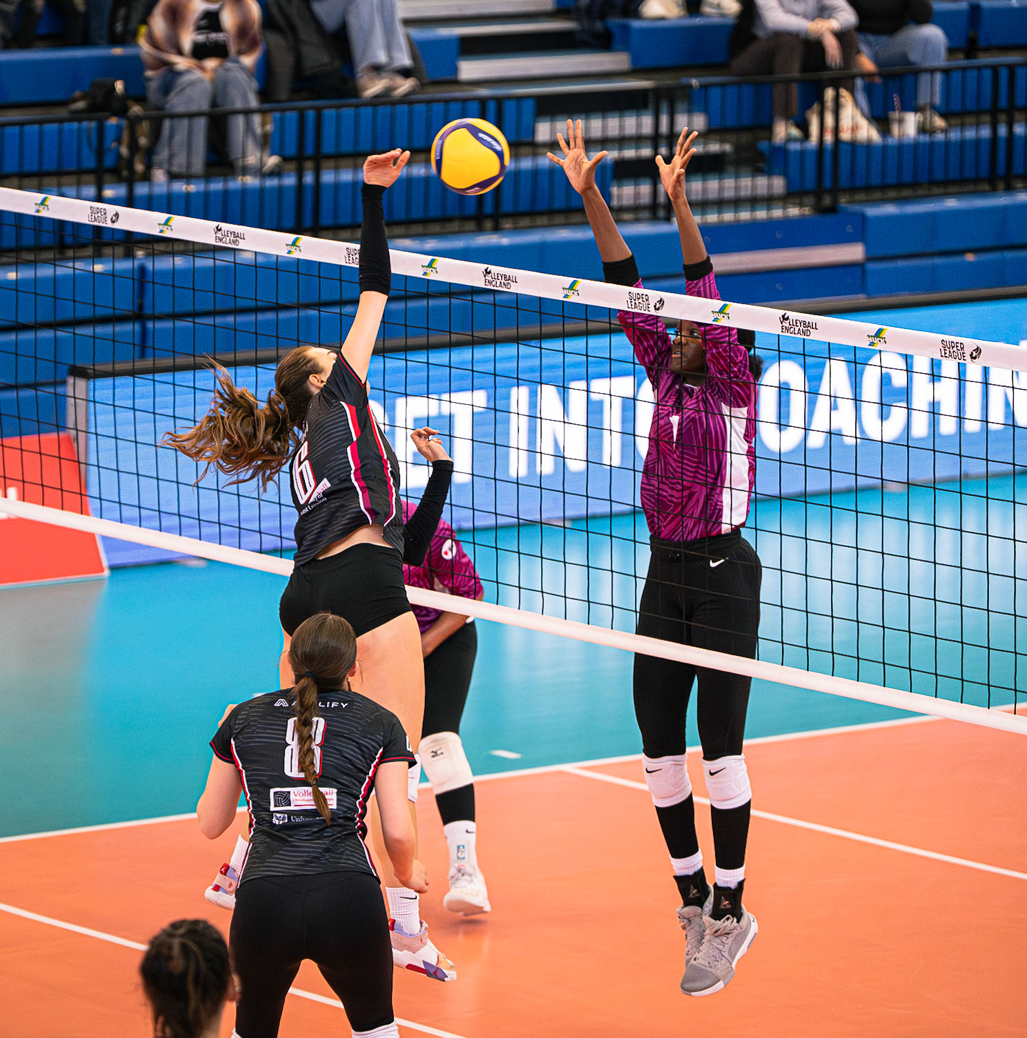 Final 4 Volleyball Super League - 11 April 2026 Semi Final taking place in Crystal Palace National Sports Centre