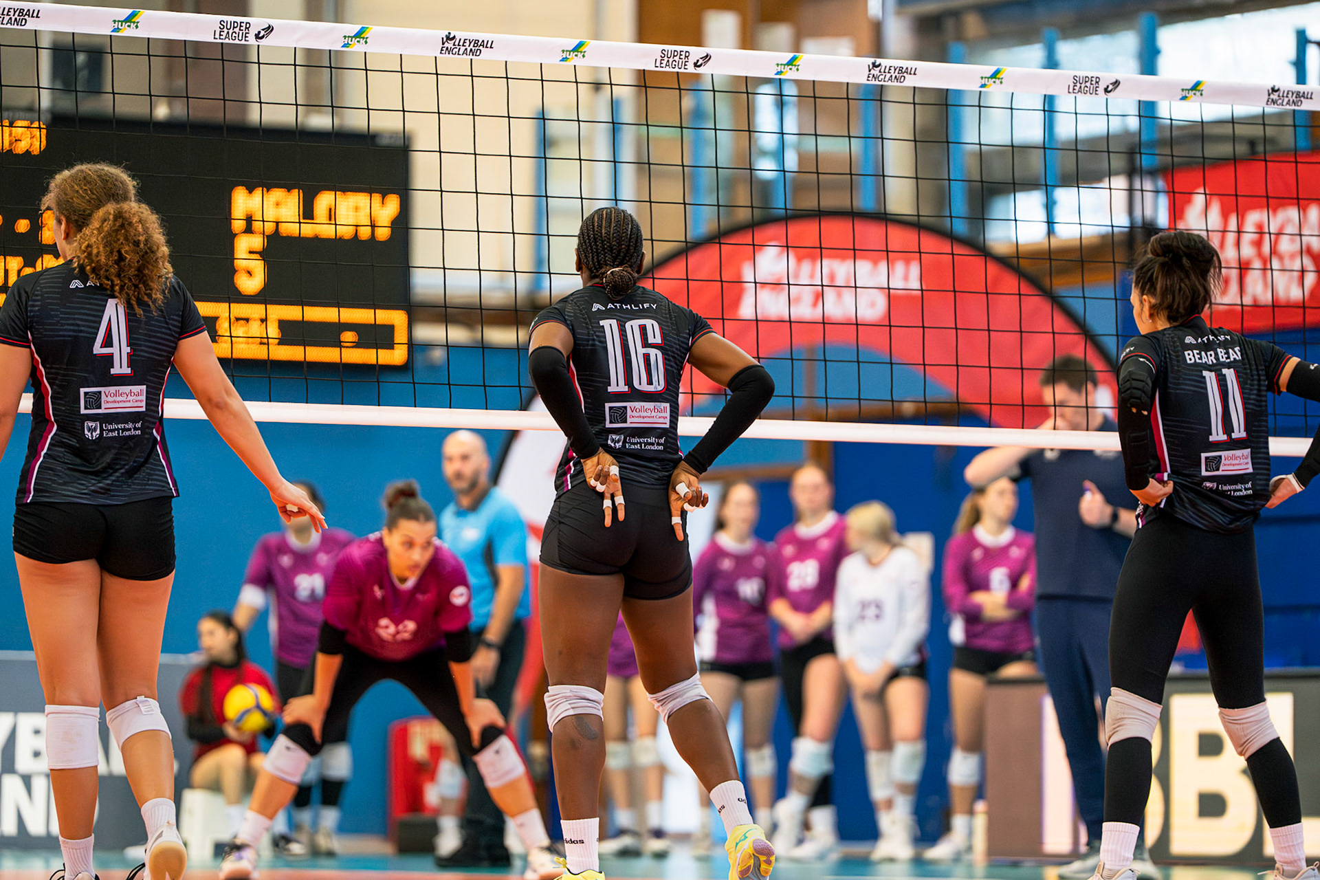 Final 4 Volleyball Super League - 11 April 2026 Semi Final taking place in Crystal Palace National Sports Centre