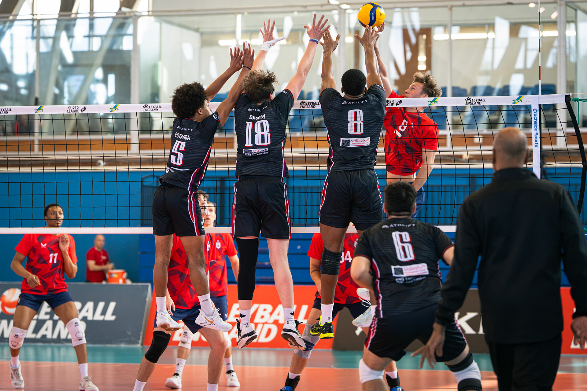 Final 4 Volleyball Super League - 11 April 2026 Semi Final taking place in Crystal Palace National Sports Centre