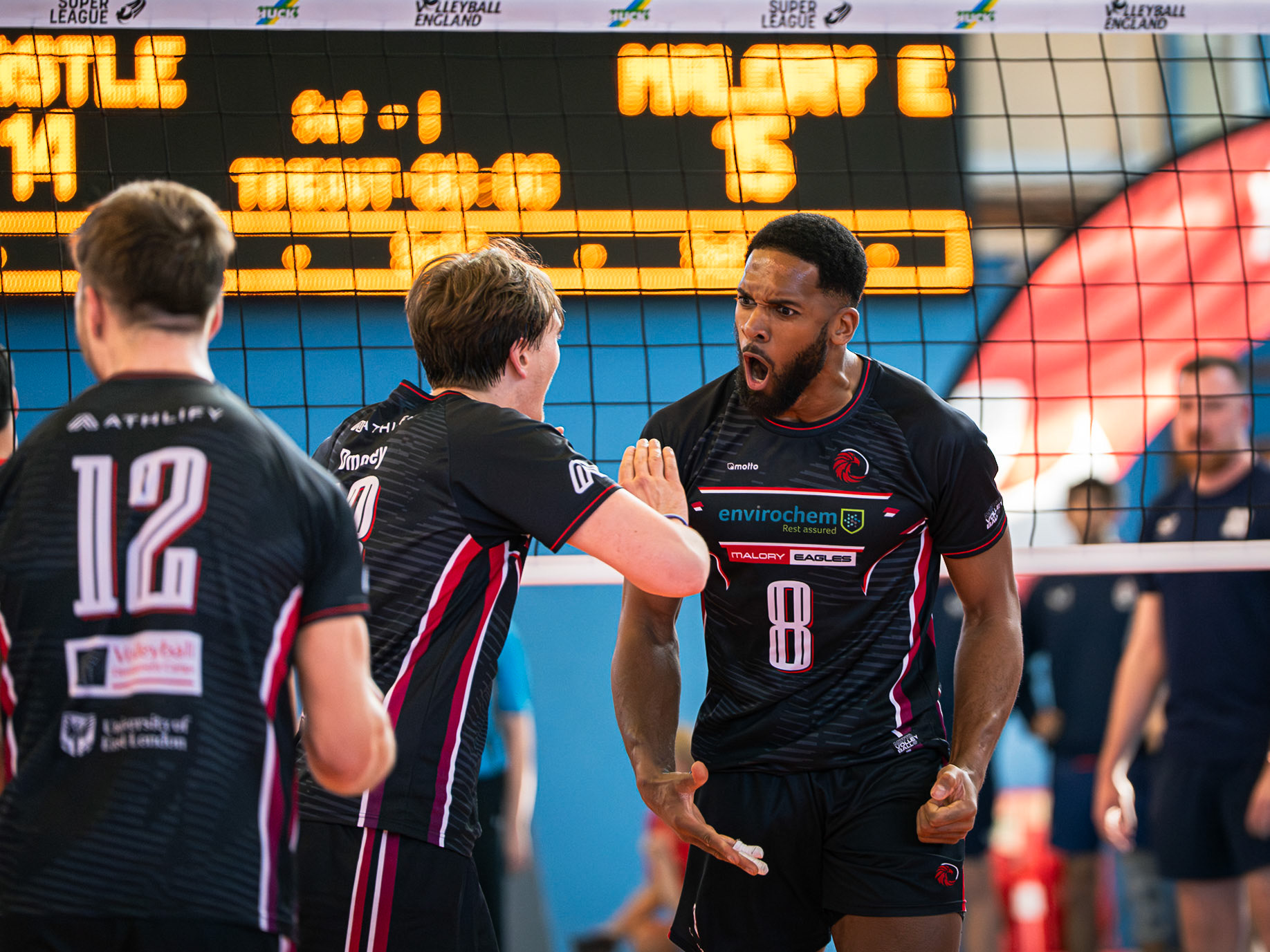 Final 4 Volleyball Super League - 11 April 2026 Semi Final taking place in Crystal Palace National Sports Centre