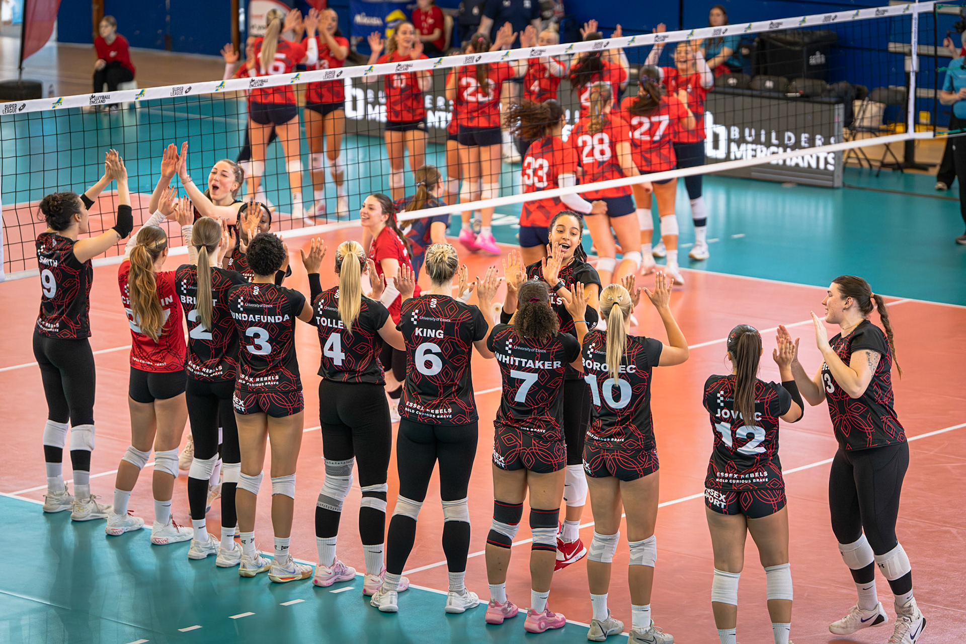 Final 4 Volleyball Super League - 11 April 2026 Semi Final taking place in Crystal Palace National Sports Centre