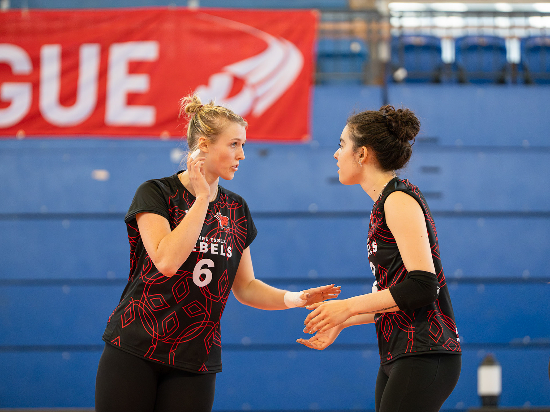 Final 4 Volleyball Super League - 11 April 2026 Semi Final taking place in Crystal Palace National Sports Centre