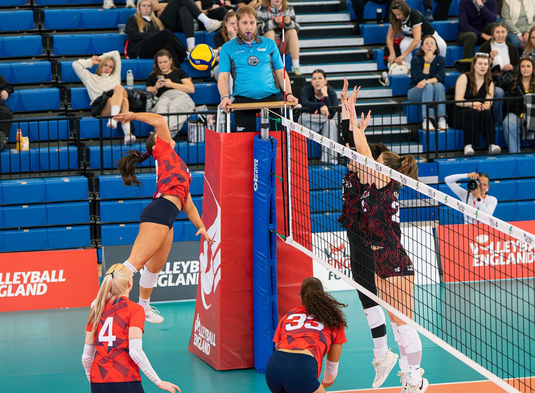 Final 4 Volleyball Super League - 11 April 2026 Semi Final taking place in Crystal Palace National Sports Centre