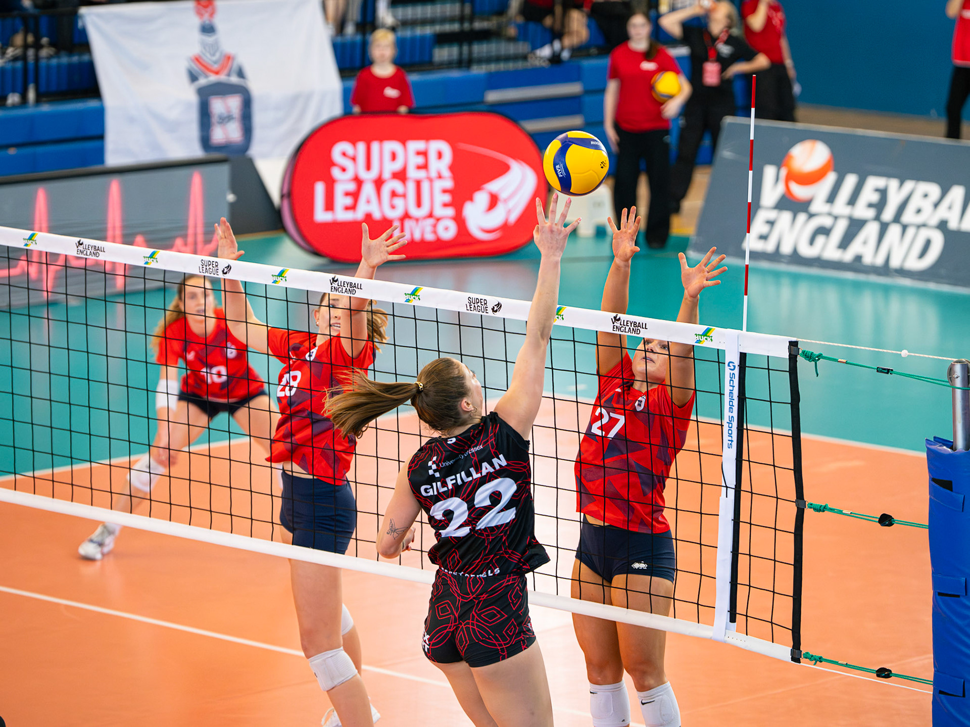 Final 4 Volleyball Super League - 11 April 2026 Semi Final taking place in Crystal Palace National Sports Centre