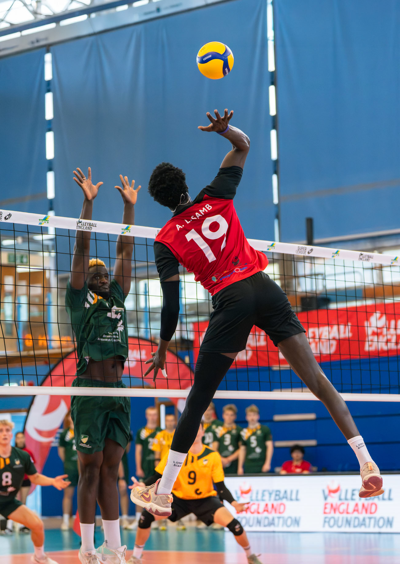 Final 4 Volleyball Super League - 11 April 2026 Semi Final taking place in Crystal Palace National Sports Centre