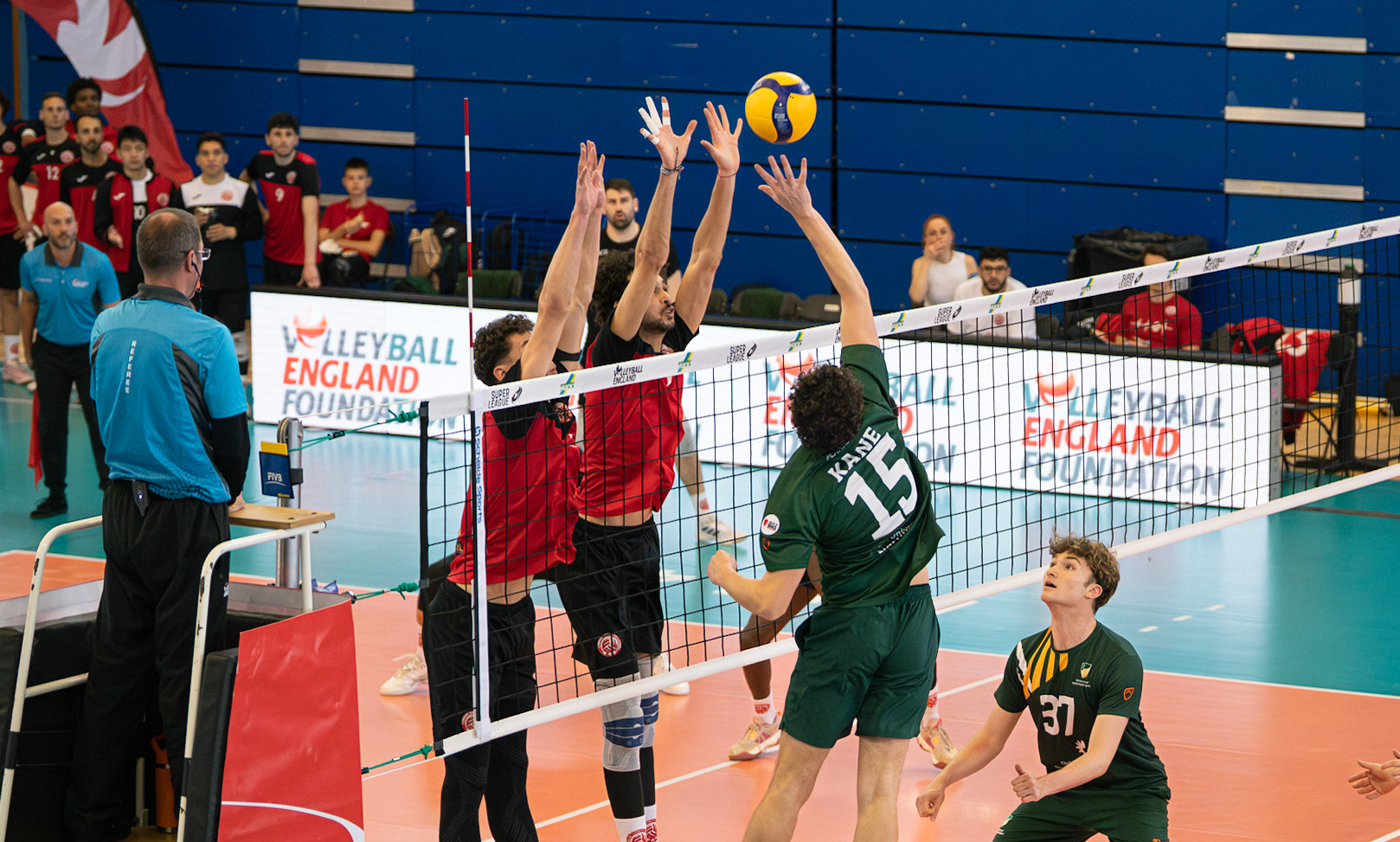 Final 4 Volleyball Super League - 11 April 2026 Semi Final taking place in Crystal Palace National Sports Centre