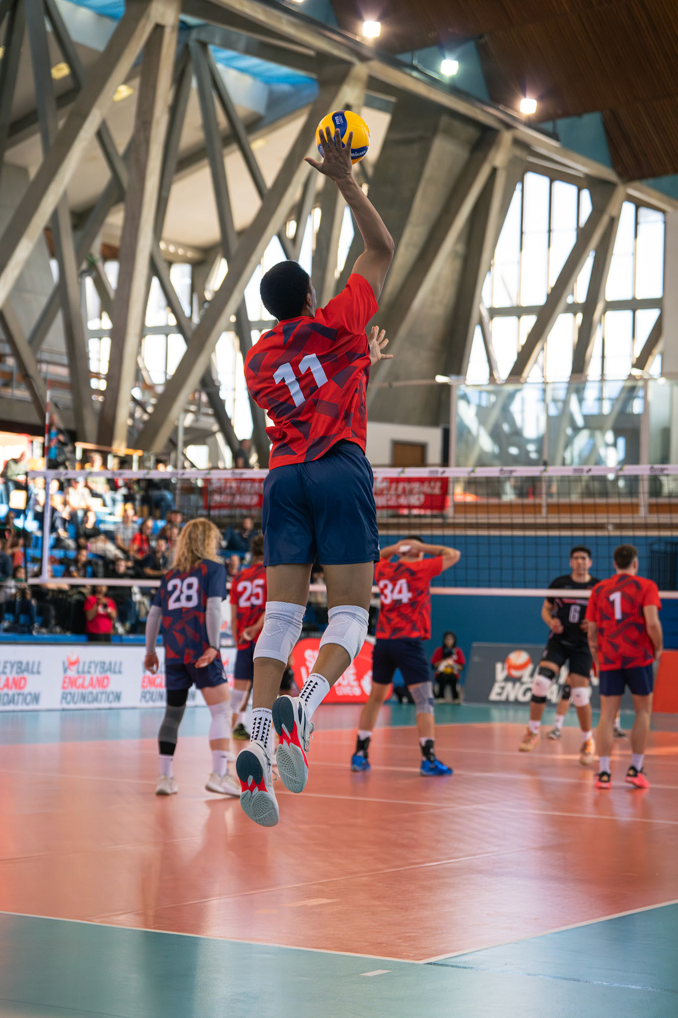 Final 4 Volleyball Super League - 11 April 2026 Semi Final taking place in Crystal Palace National Sports Centre