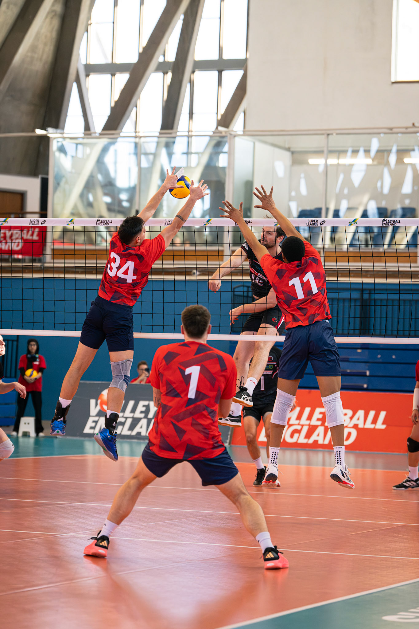 Final 4 Volleyball Super League - 11 April 2026 Semi Final taking place in Crystal Palace National Sports Centre