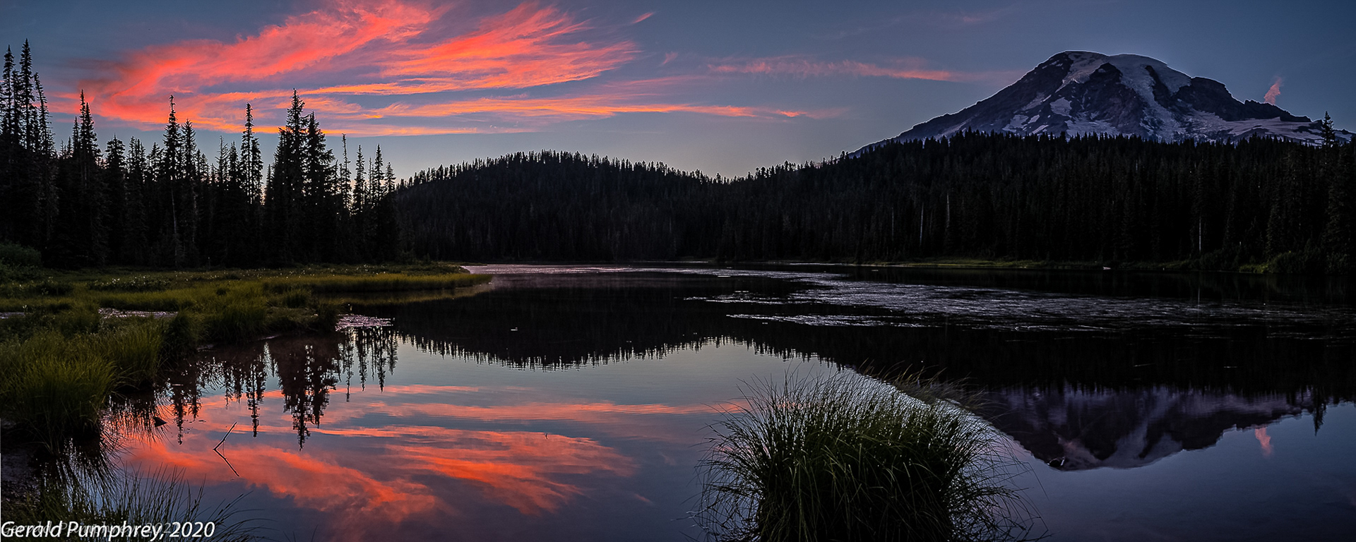 Reflection Lakes Sunset