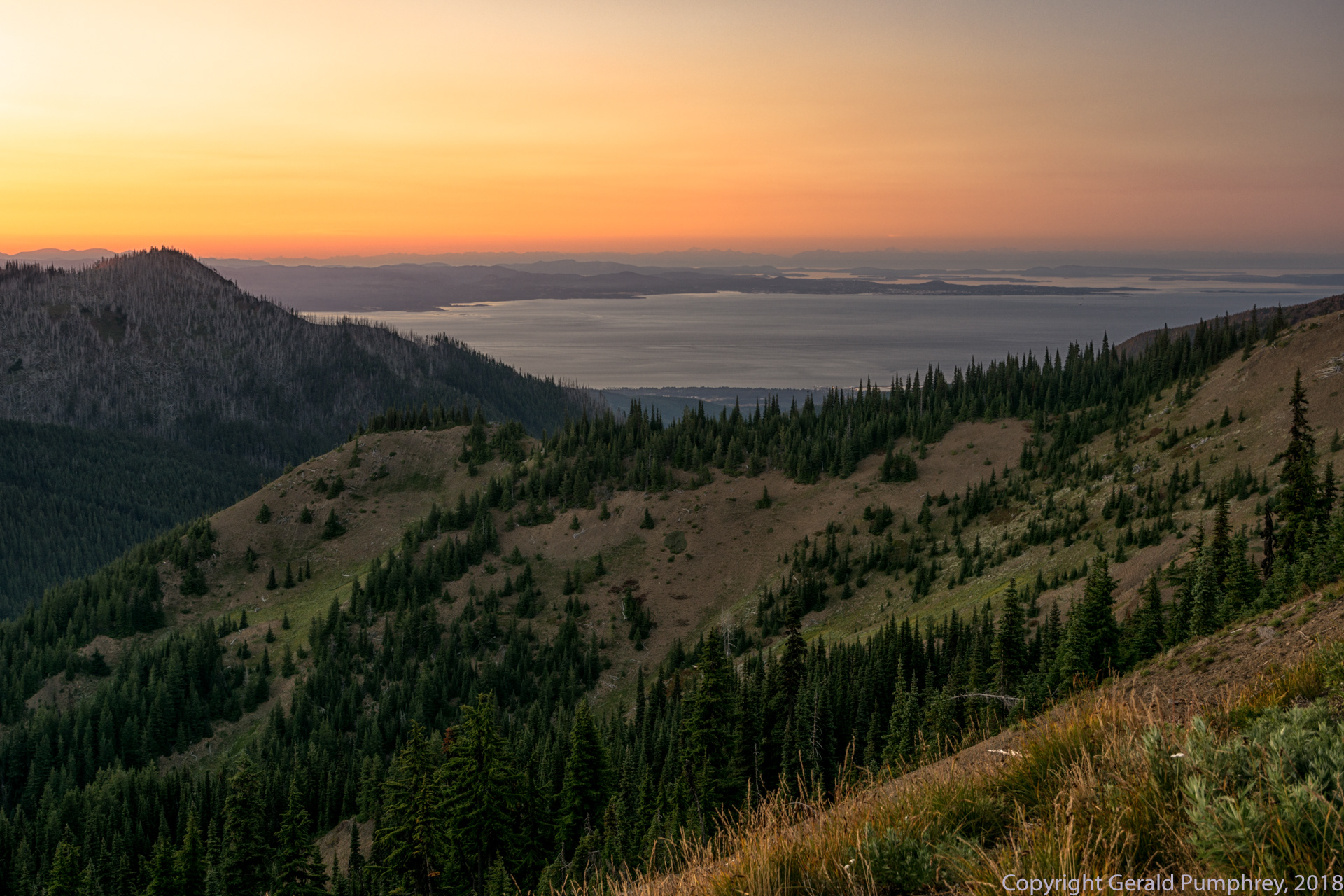 Juan de Fuca Strait from Hurricane Ridge