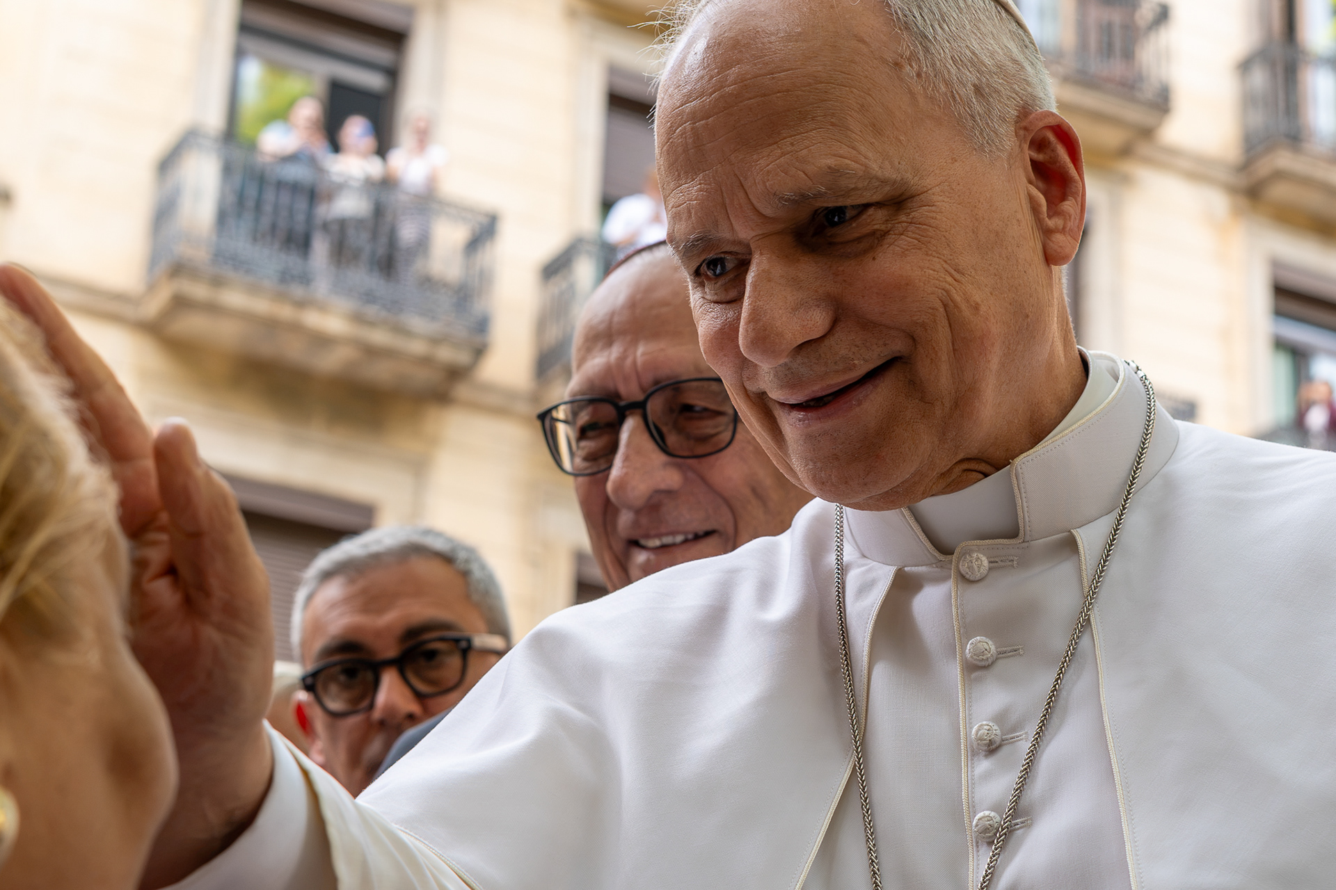 Pope Leo XIV Visits El Raval Church in Barcelona