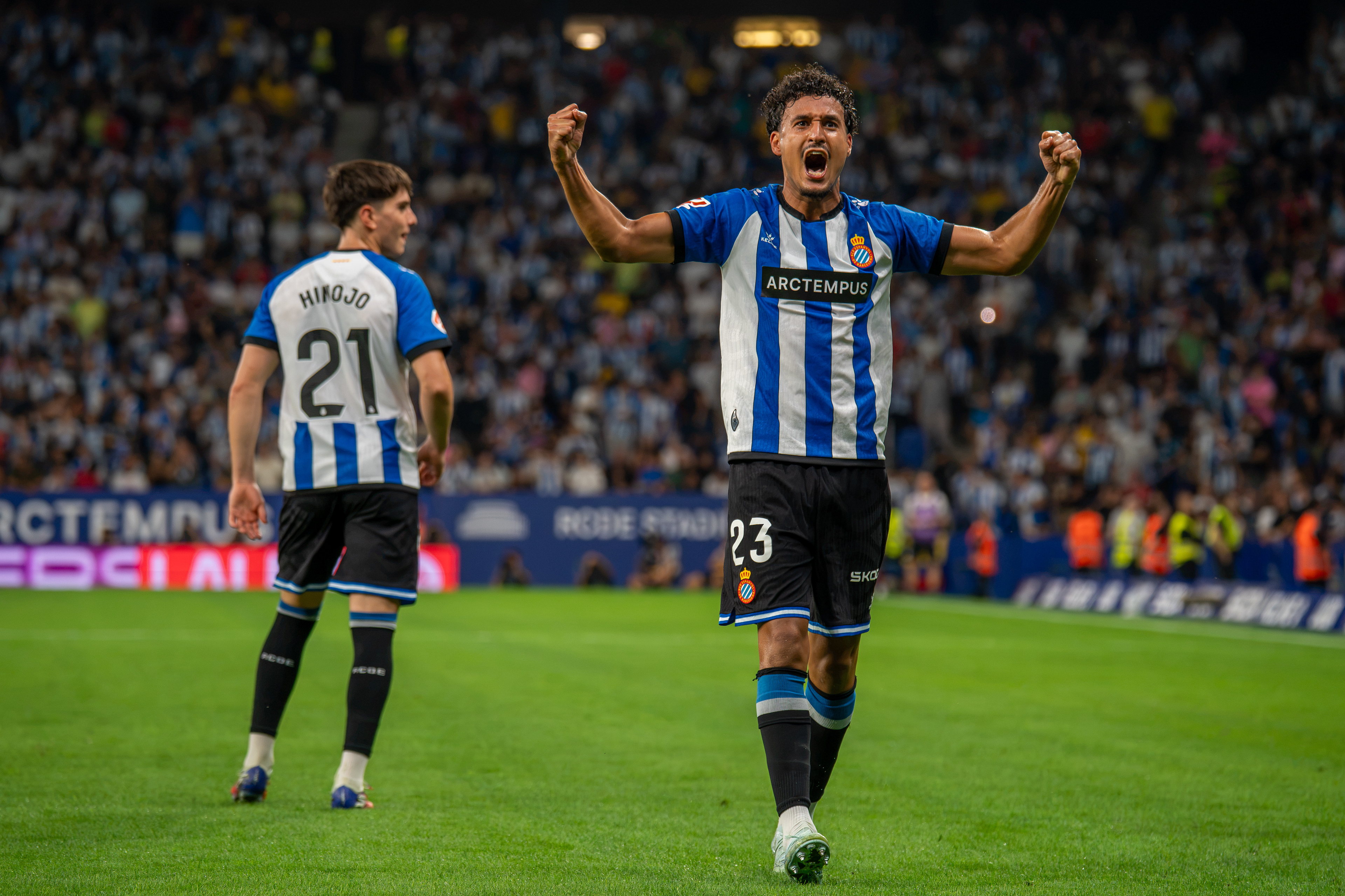 Omar el Hilali -RCD Espanyol v Sevilla FC, RCDE Stadium, Barcelona, Spain, September 6, 2026