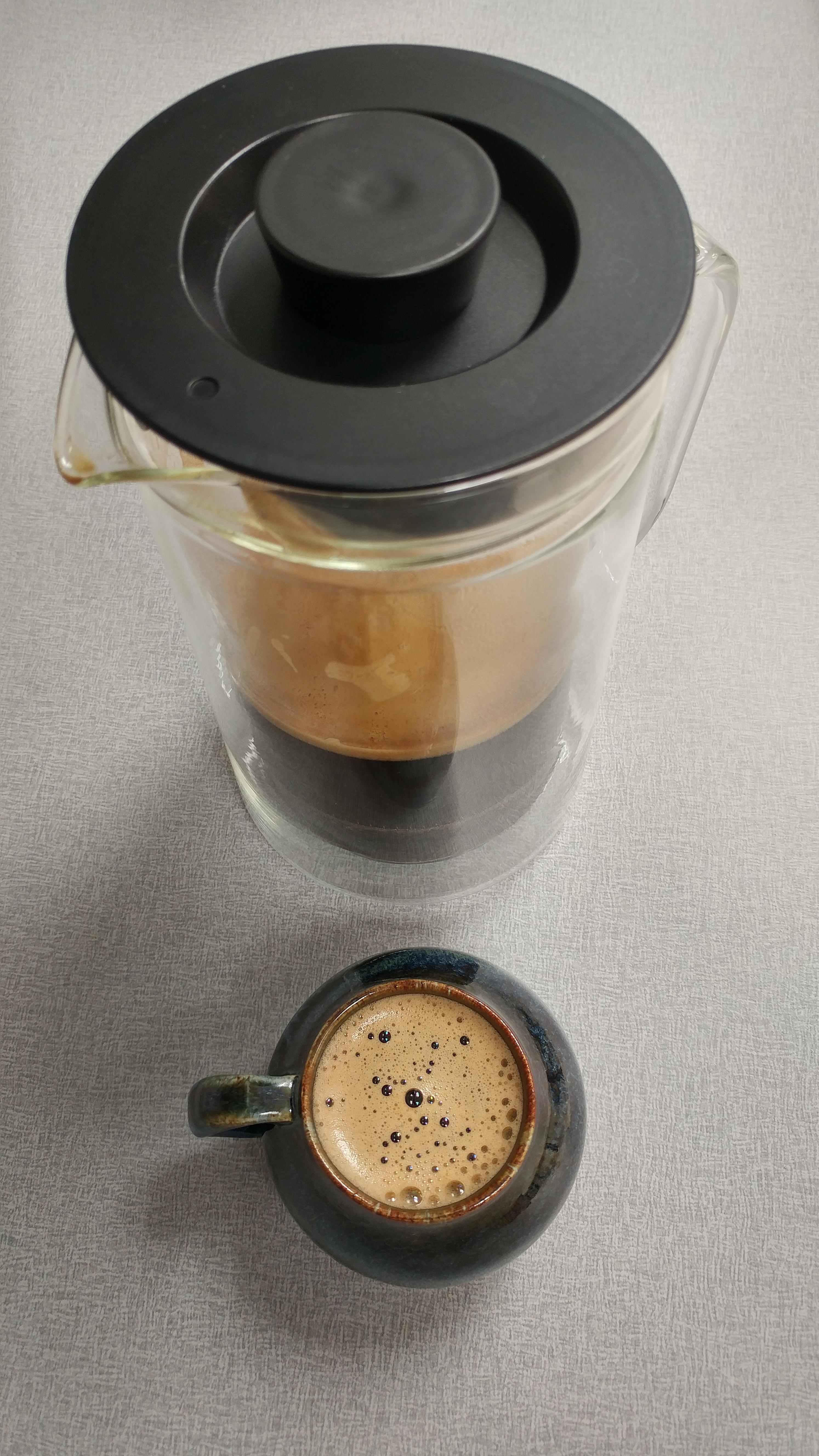 Always a fresh brew in sight.