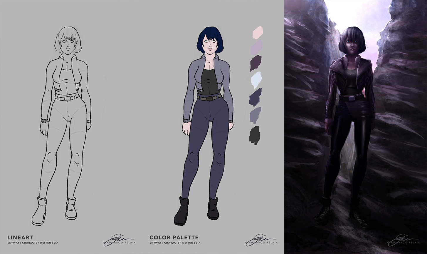 character design skyway