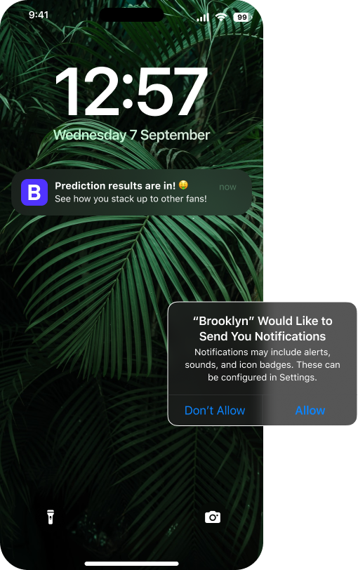 ONE notification per day This was a significant engineering lift, but was scoped as a high-priority for users to return to the app, and get users to allow notification permissions.