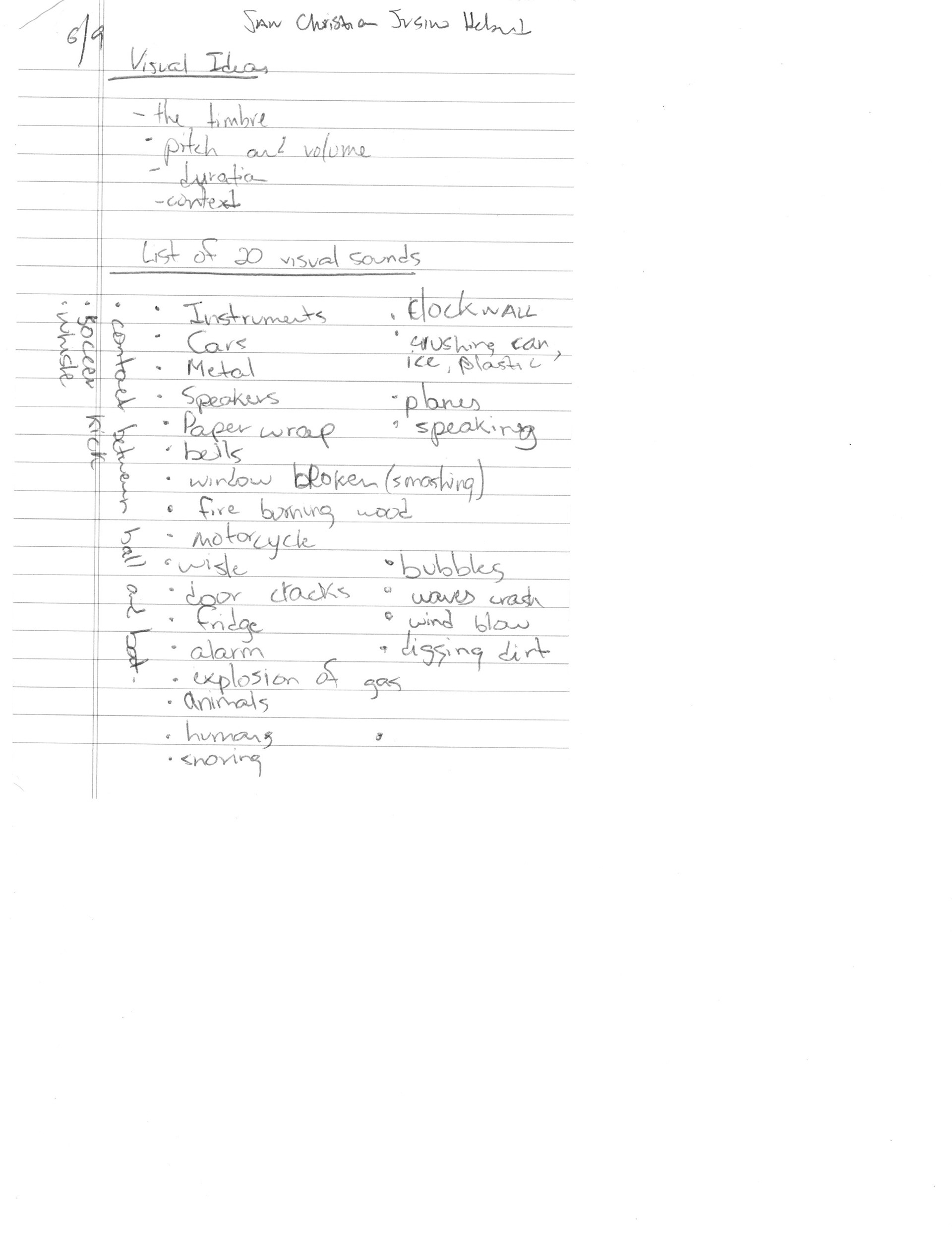Word List