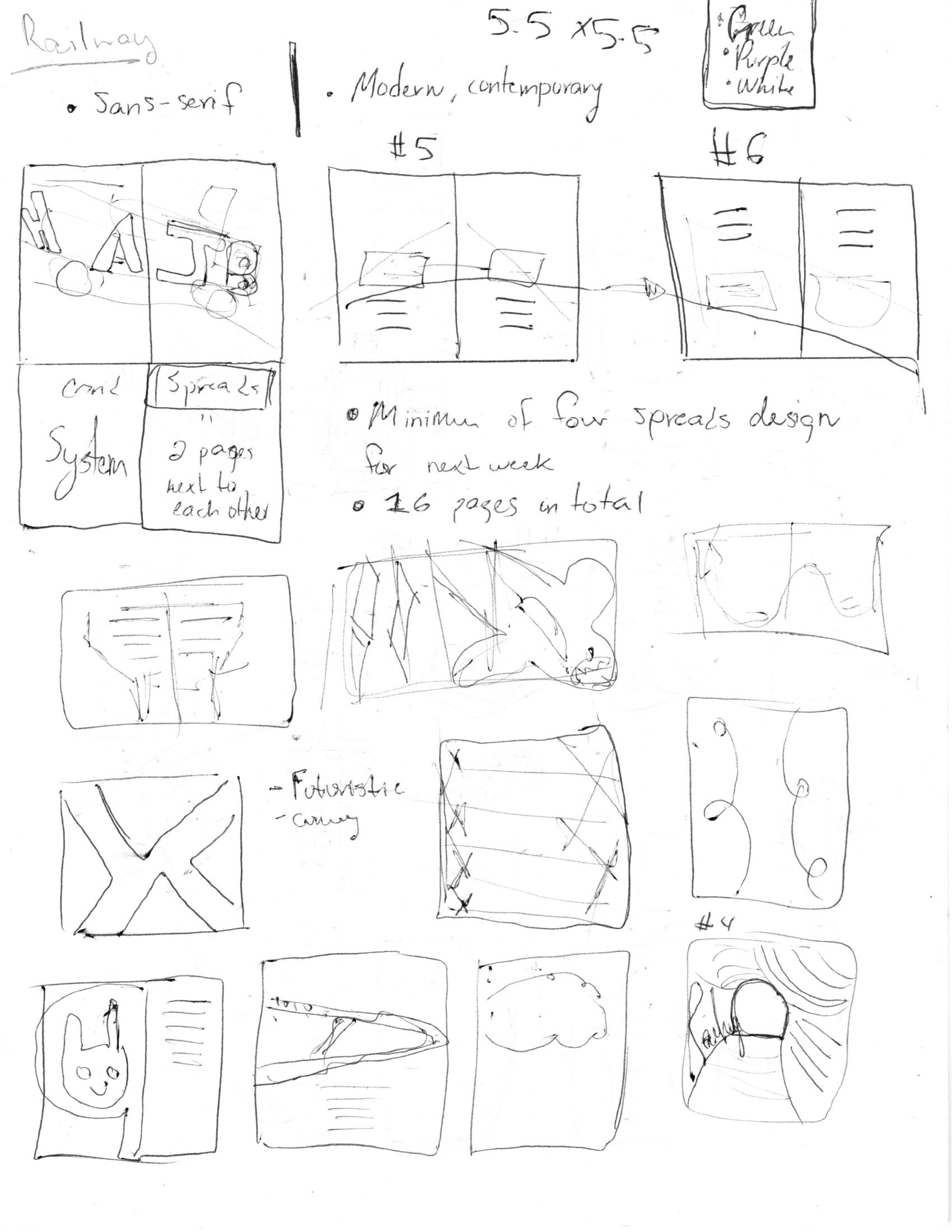 Sketches Layout Sketches