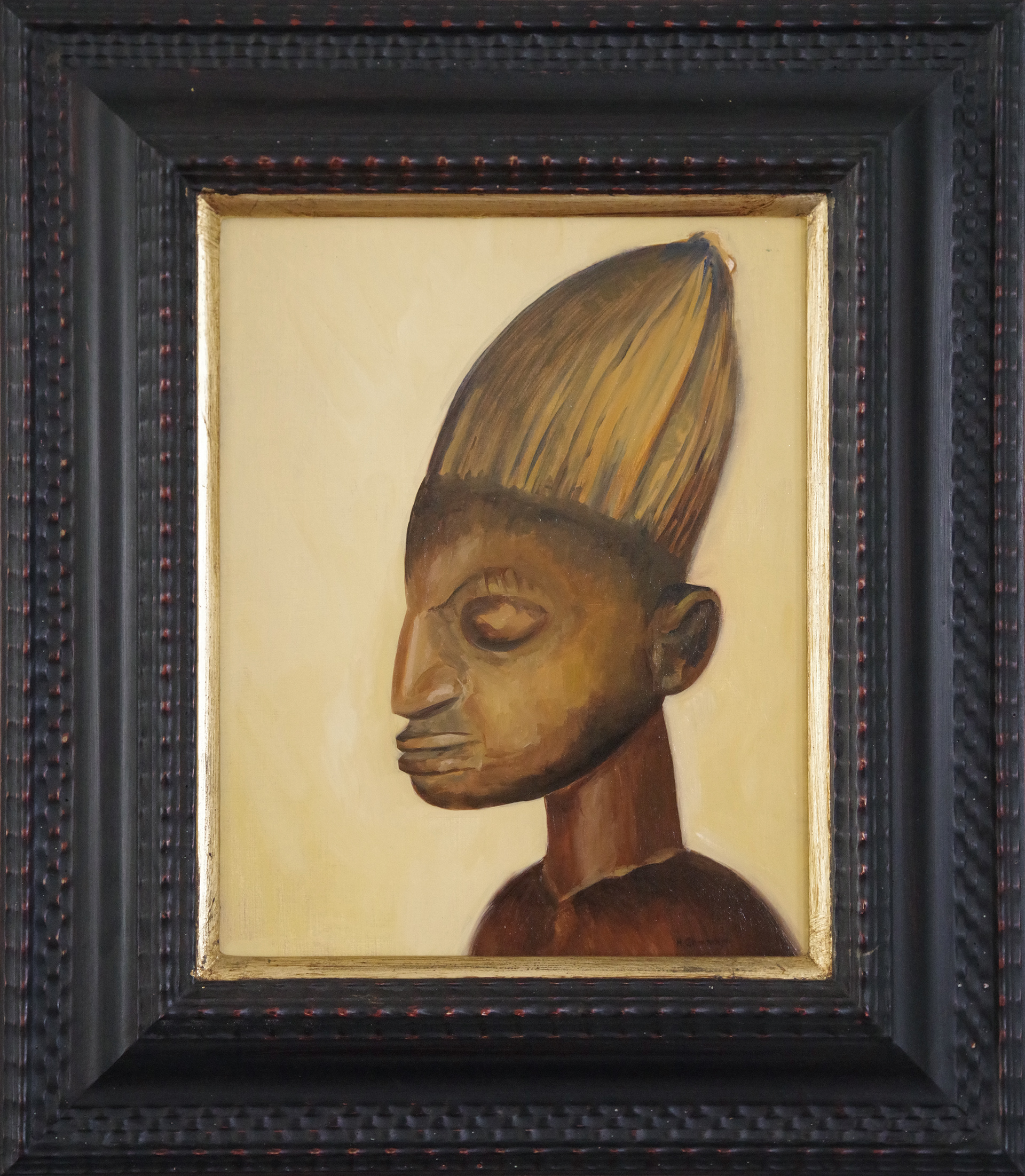 Ibeji - oil on panel (30cm x 24cm)
