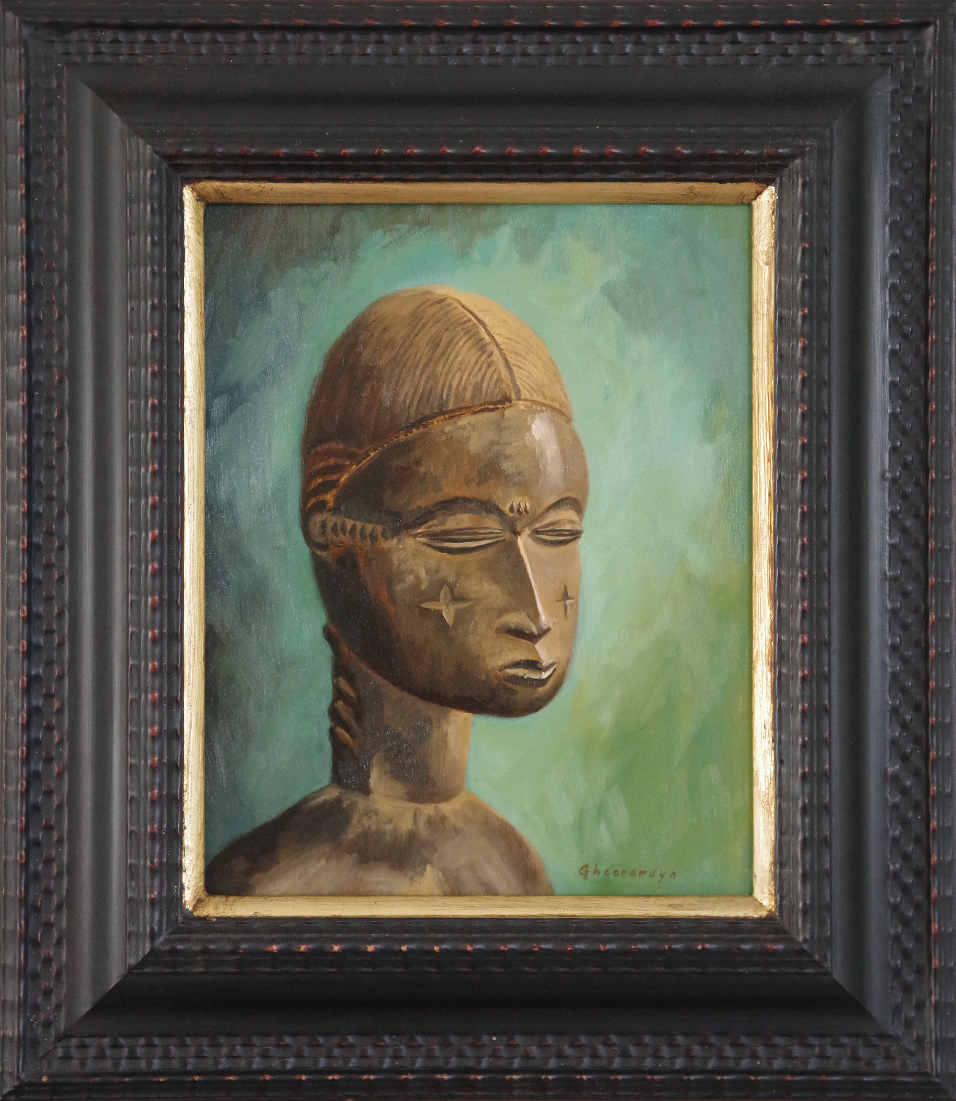 Blolo Bla - oil on panel (30cm x 24cm)