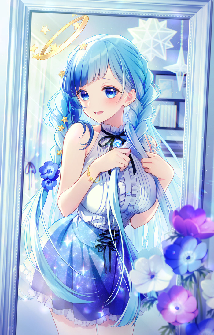 Vtuber 紗彩木ひそり様 3.5周年記念グッズイラスト