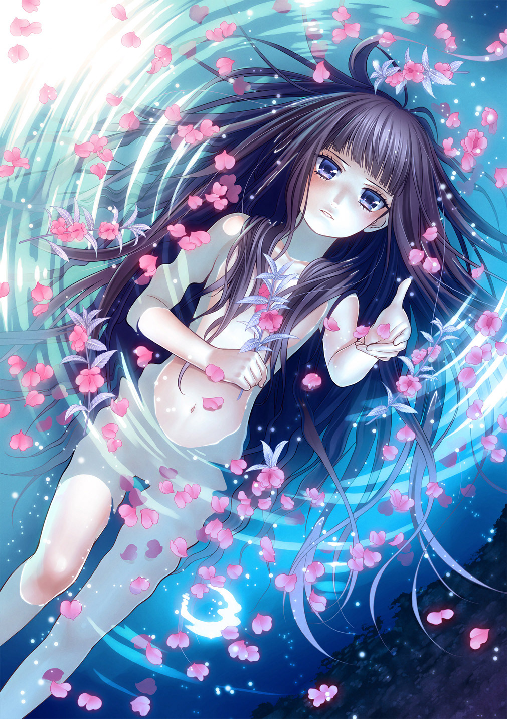 「校舎のうらには天使が埋められている」2巻表紙イラスト