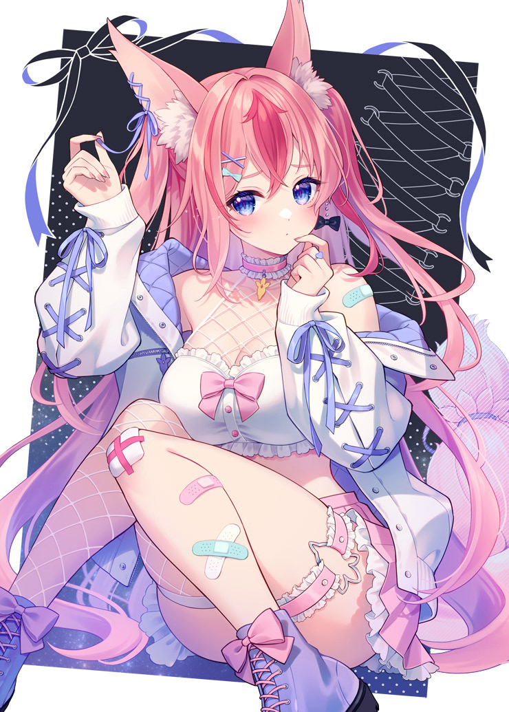 Vtuber 花代乃メノラ様 2022年7月チェキイラスト
