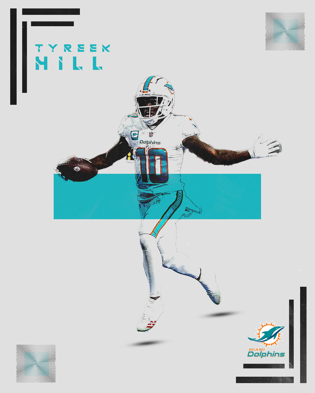 Madison Blandford NFL WR Sports Graphics