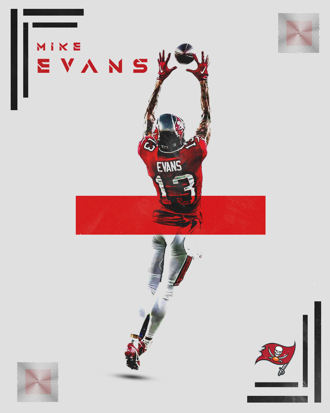 Madison Blandford NFL WR Sports Graphics